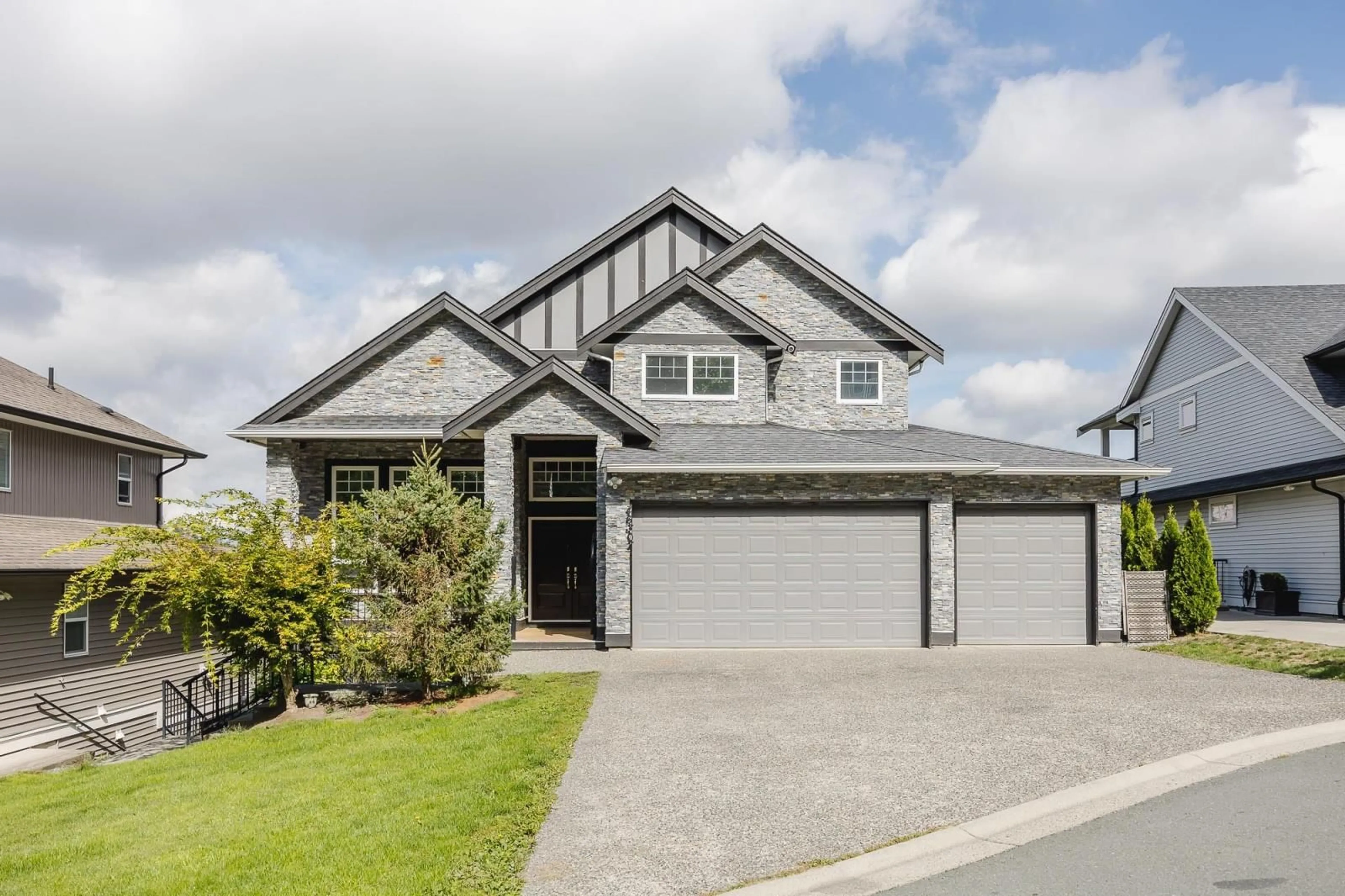 Frontside or backside of a home, the street view for 46307 TOURNIER PLACE, Chilliwack British Columbia V2R6A2