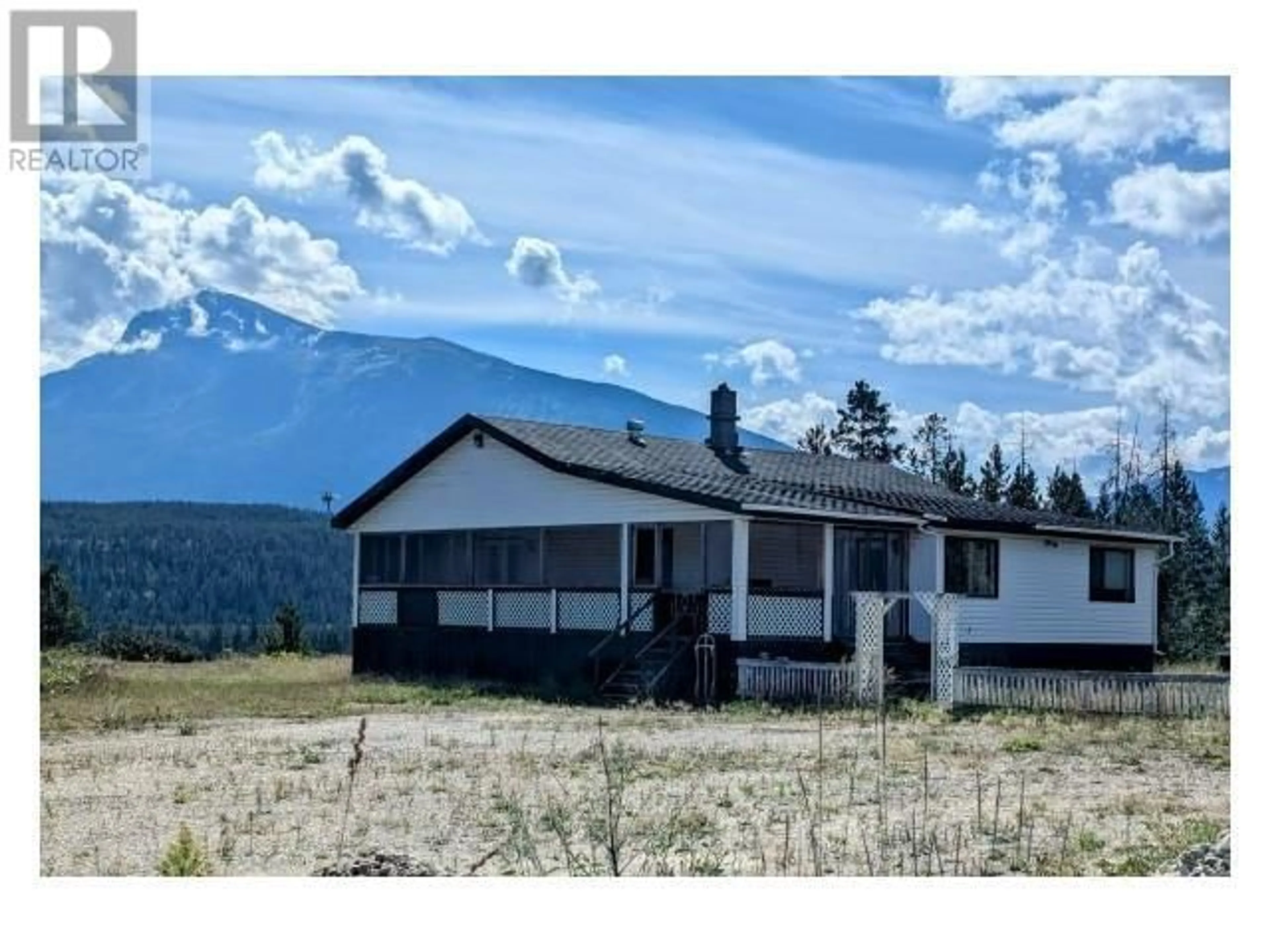 A pic from outside/outdoor area/front of a property/back of a property/a pic from drone, mountain view for 5255 PITNEY ROAD, Valemount British Columbia V0E2Z0