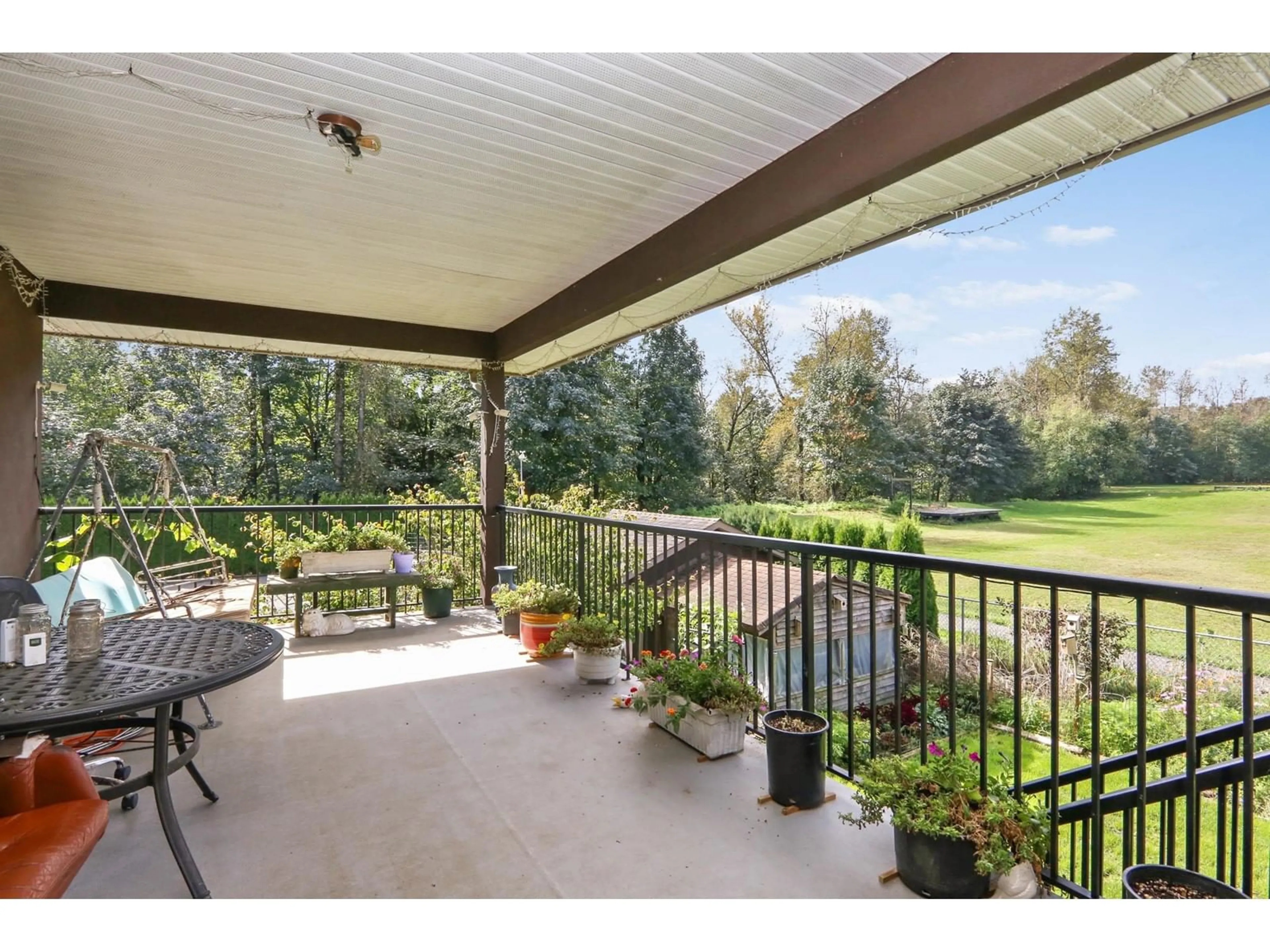 Patio, the fenced backyard for 3877 BRIGHTON PLACE, Abbotsford British Columbia V2T6Y8