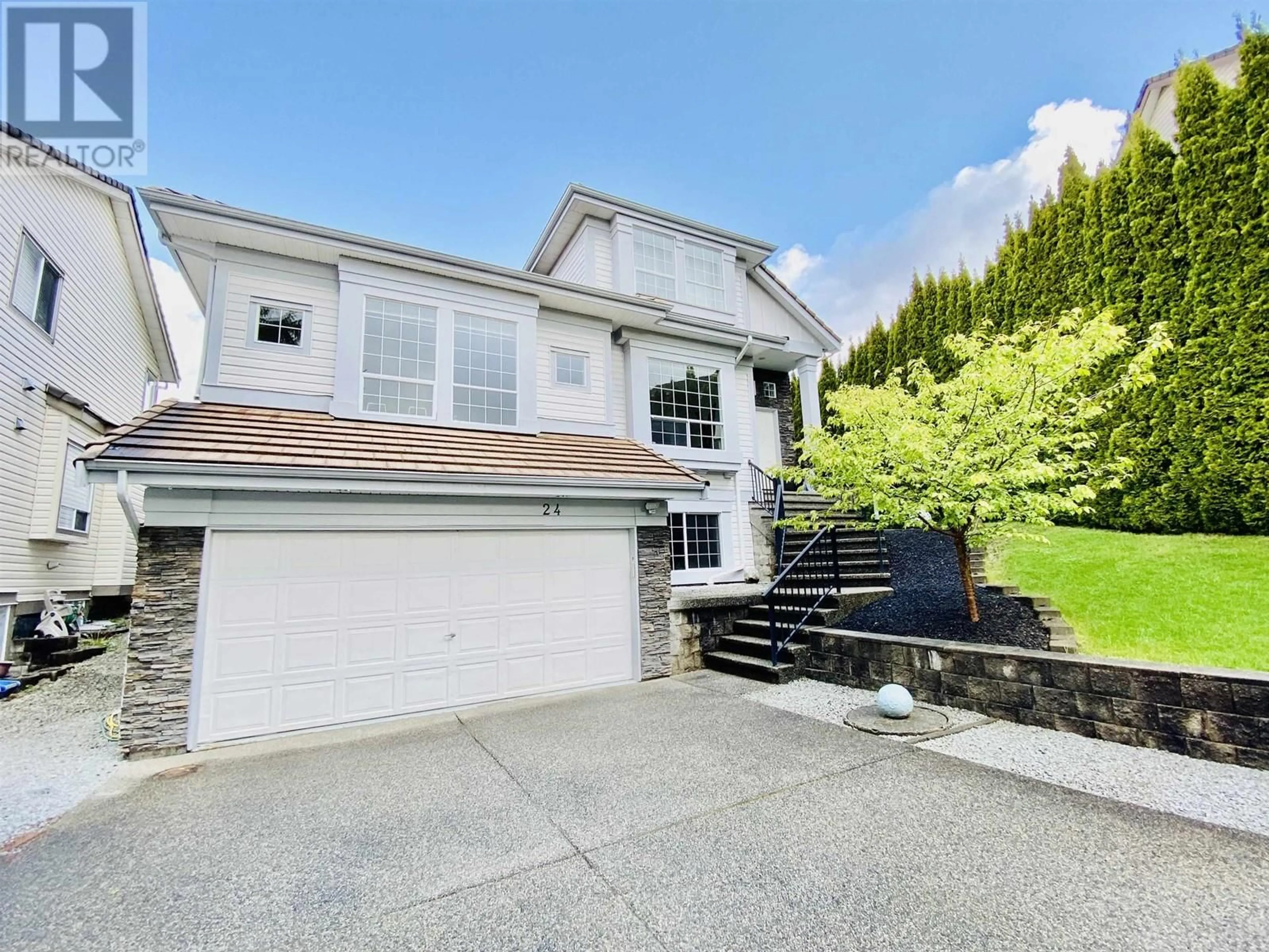 Frontside or backside of a home, cottage for 24 BALSAM PLACE, Port Moody British Columbia V3H5A6