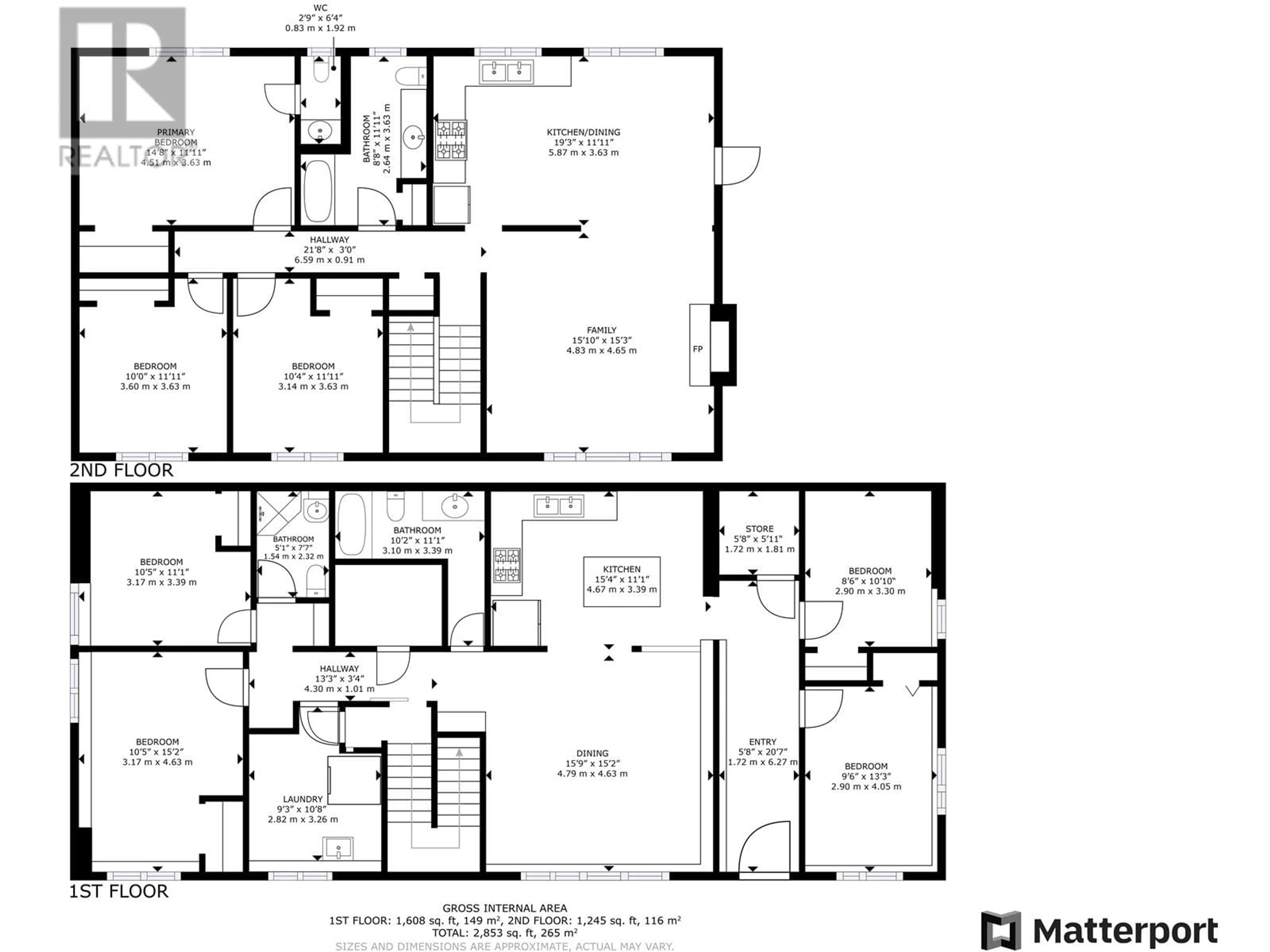 Floor plan for 489 ADAM STREET, Quesnel British Columbia V2J5H5