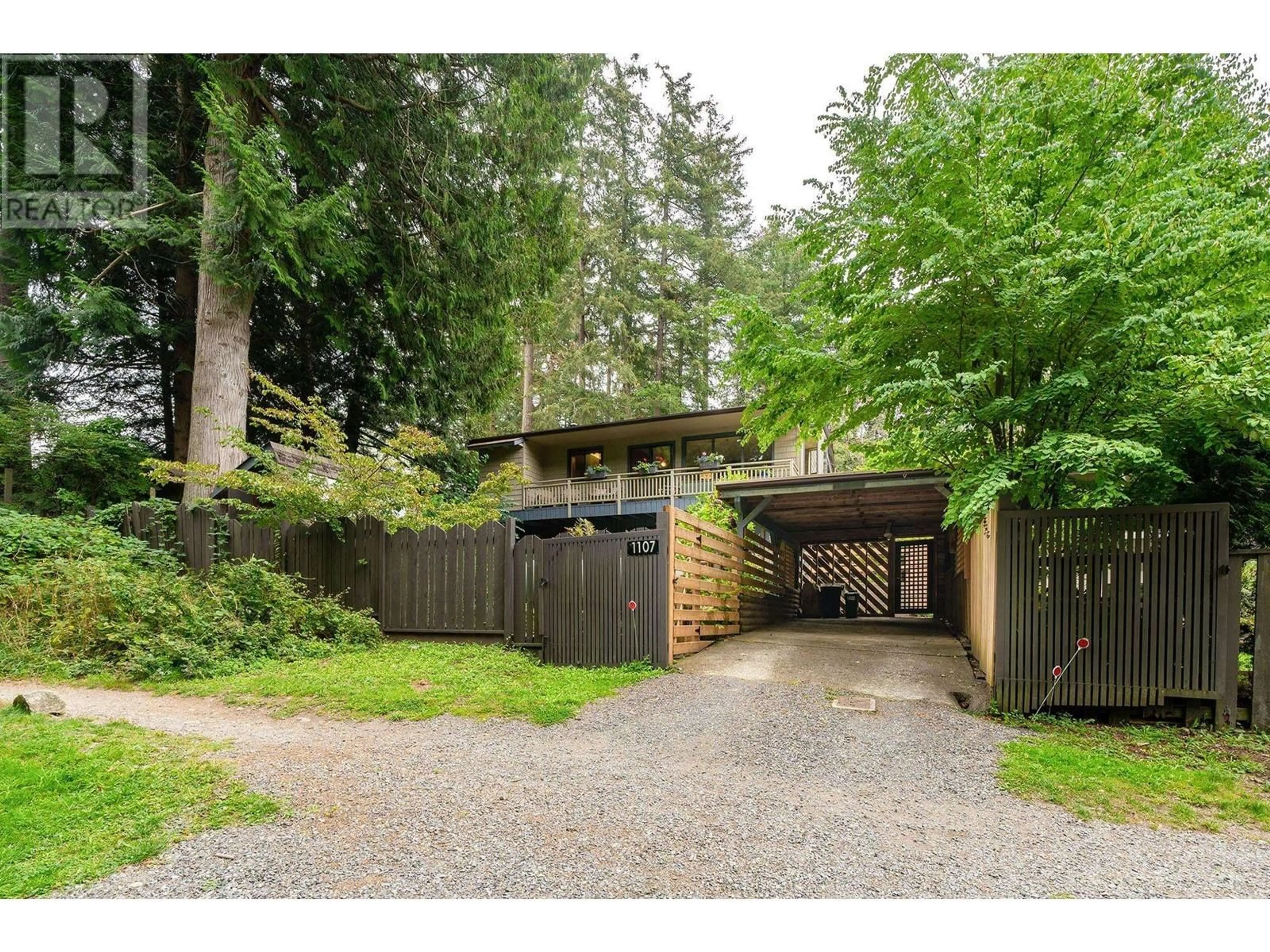 Frontside or backside of a home, cottage for 1107 MILLER ROAD, Bowen Island British Columbia V0N1G1