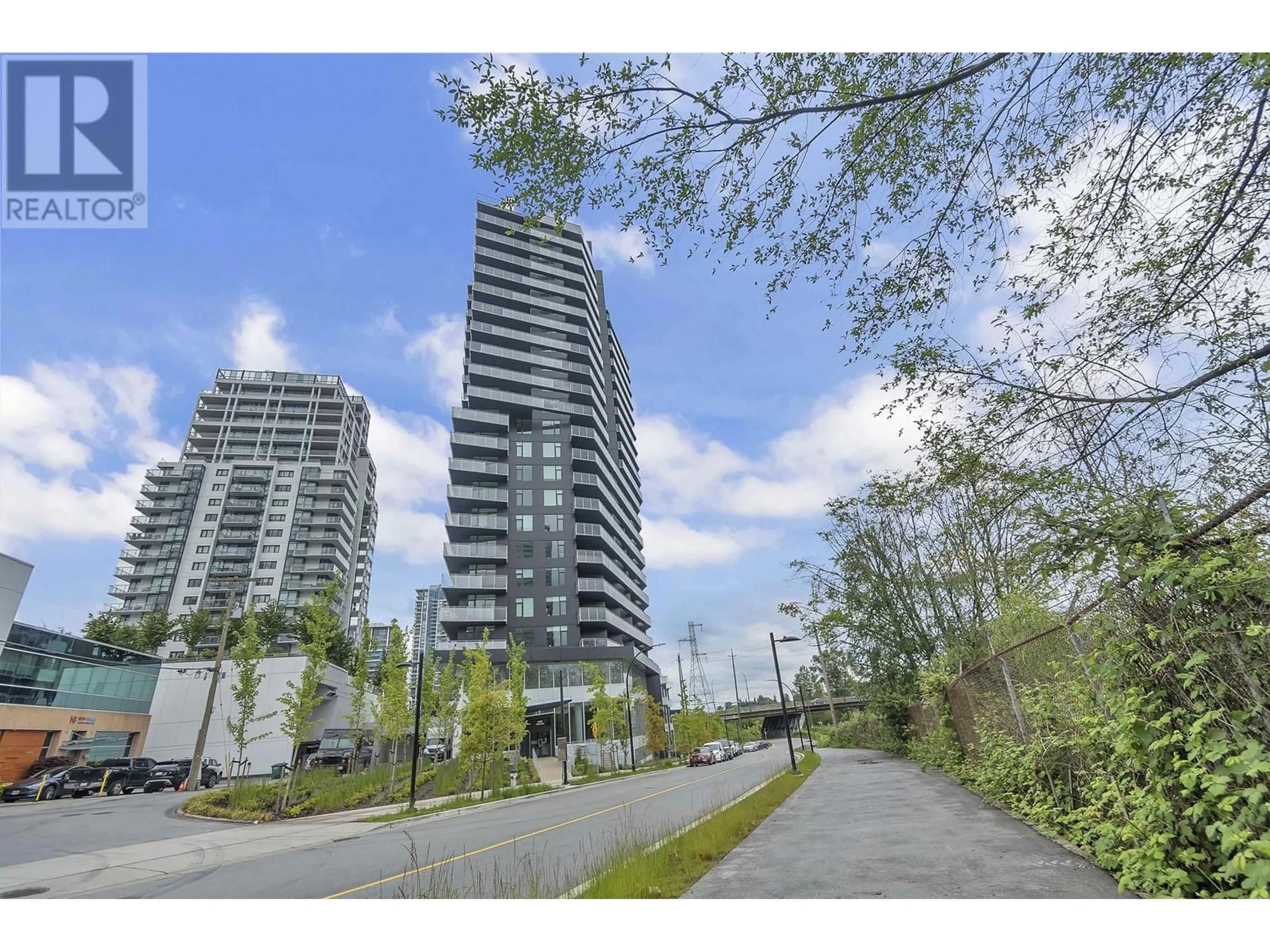 A pic from exterior of the house or condo, the street view for 1703 4433 ALASKA STREET, Burnaby British Columbia V5C5T3