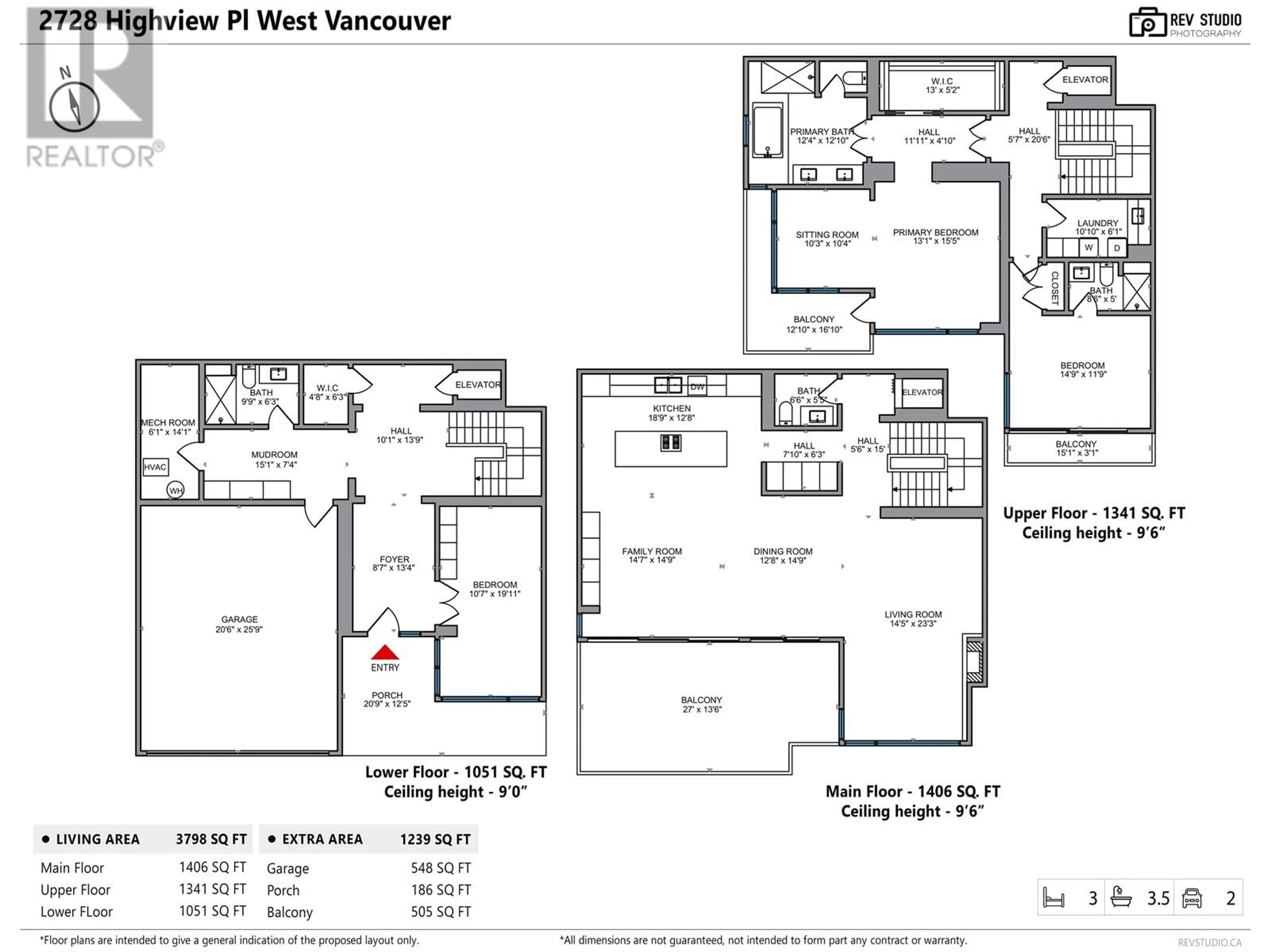 Floor plan for 2728 HIGHVIEW PLACE, West Vancouver British Columbia V7S0A4