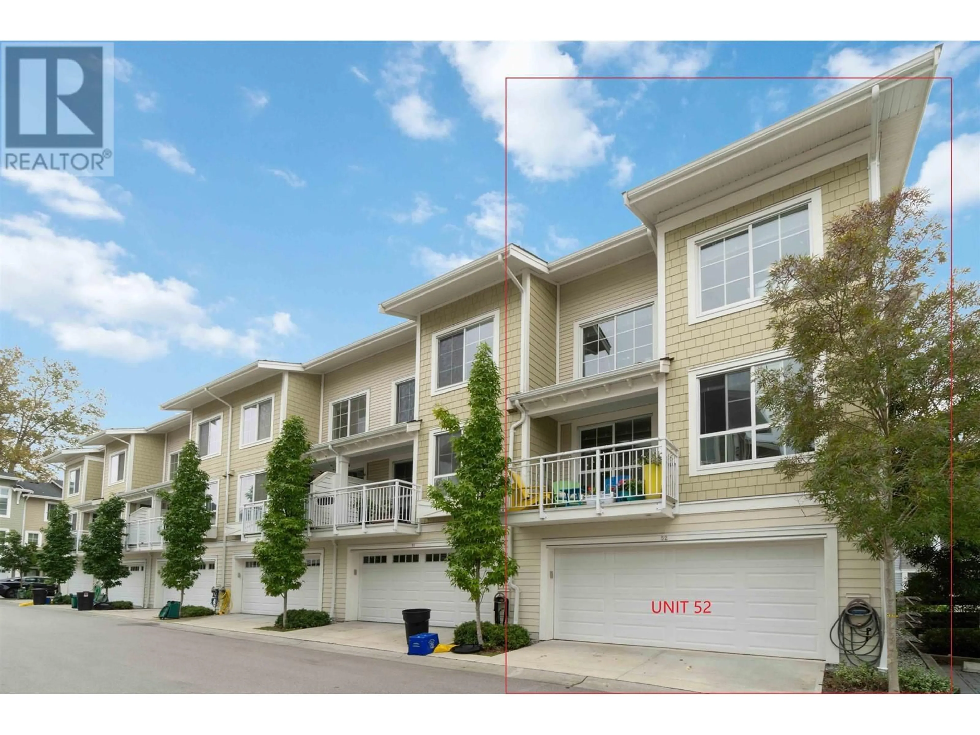 A pic from exterior of the house or condo, the street view for 52 5551 ADMIRAL WAY, Delta British Columbia V4K0C9