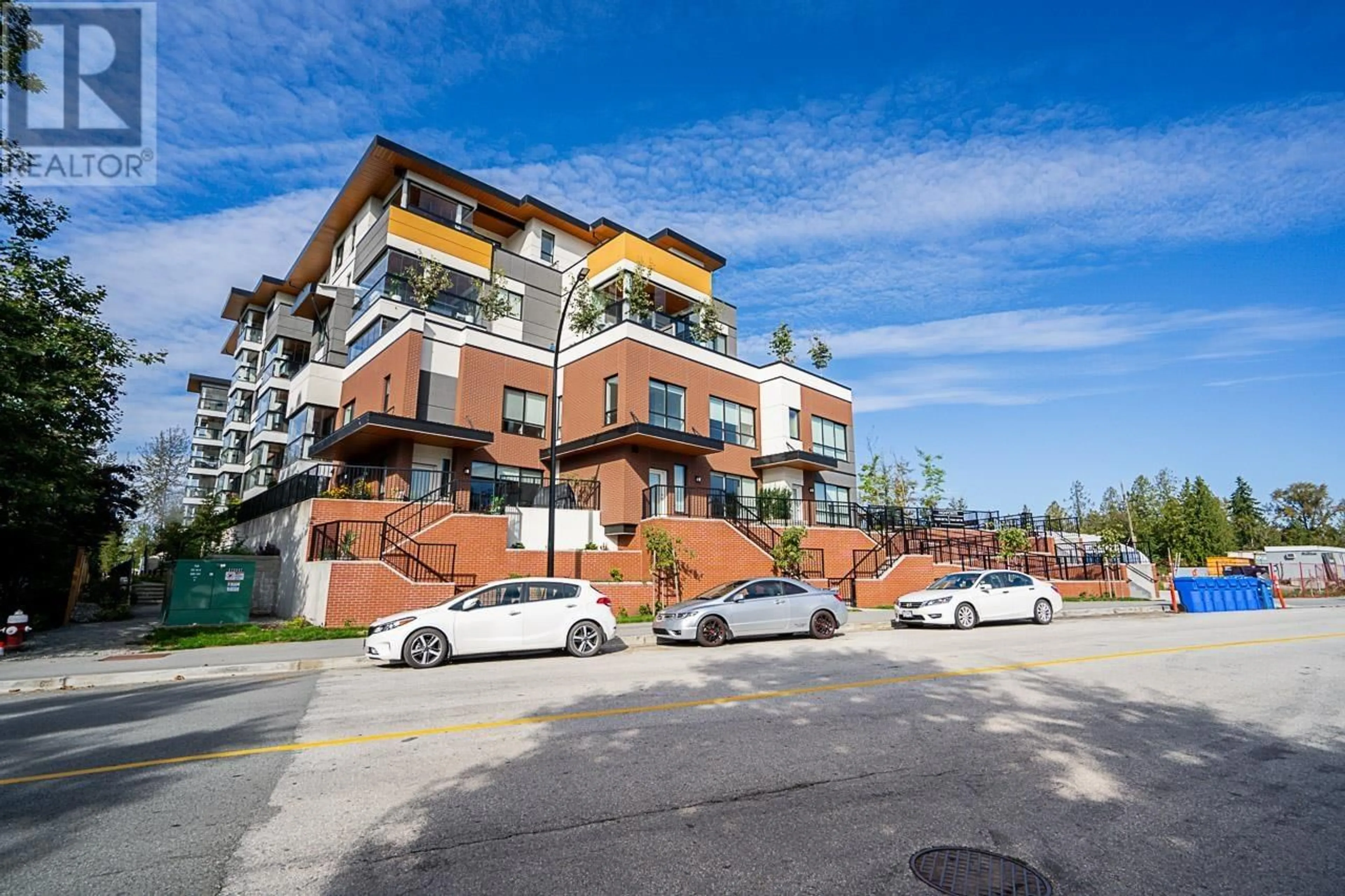 A pic from exterior of the house or condo, the street view for 204 11639 227 STREET, Maple Ridge British Columbia V2X9B2