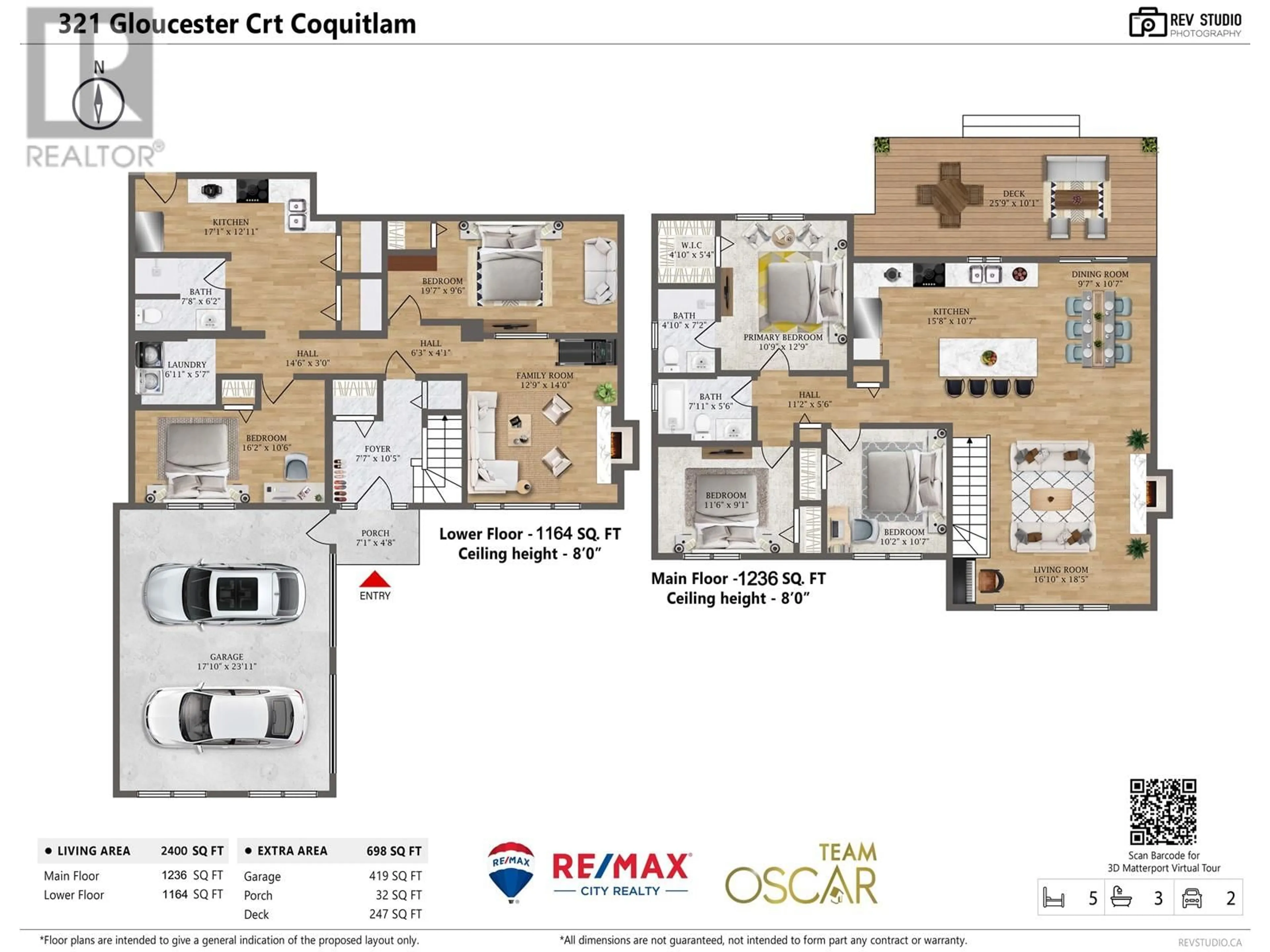 Floor plan for 321 GLOUCESTER COURT, Coquitlam British Columbia V3K5S6