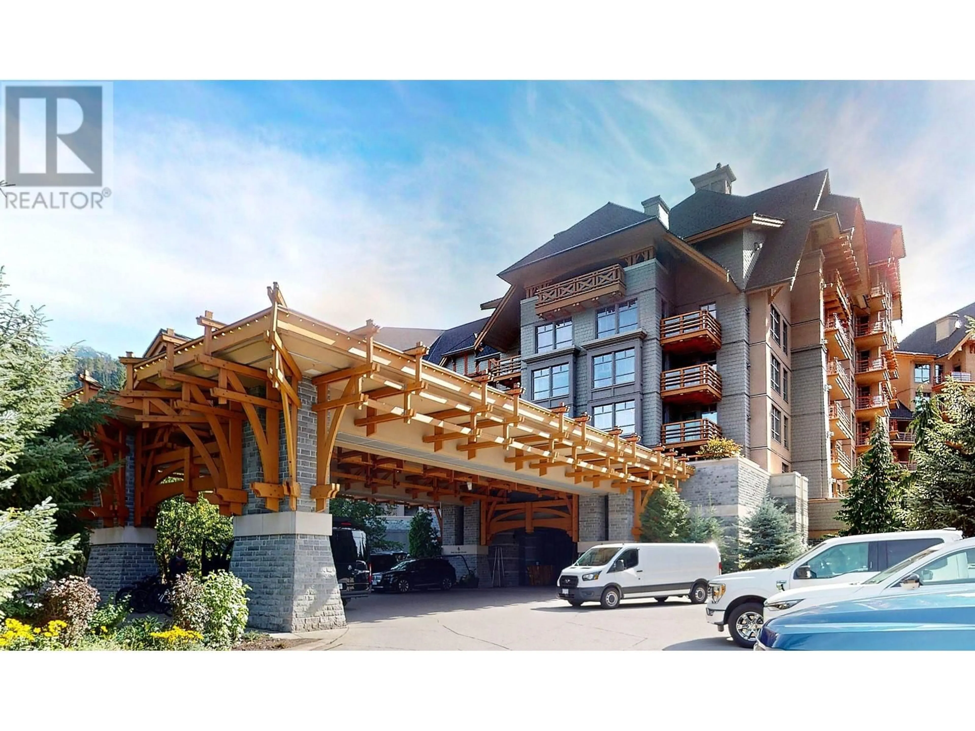 A pic from exterior of the house or condo, the front or back of building for 402/403 4591 BLACKCOMB WAY, Whistler British Columbia V8E0Y4