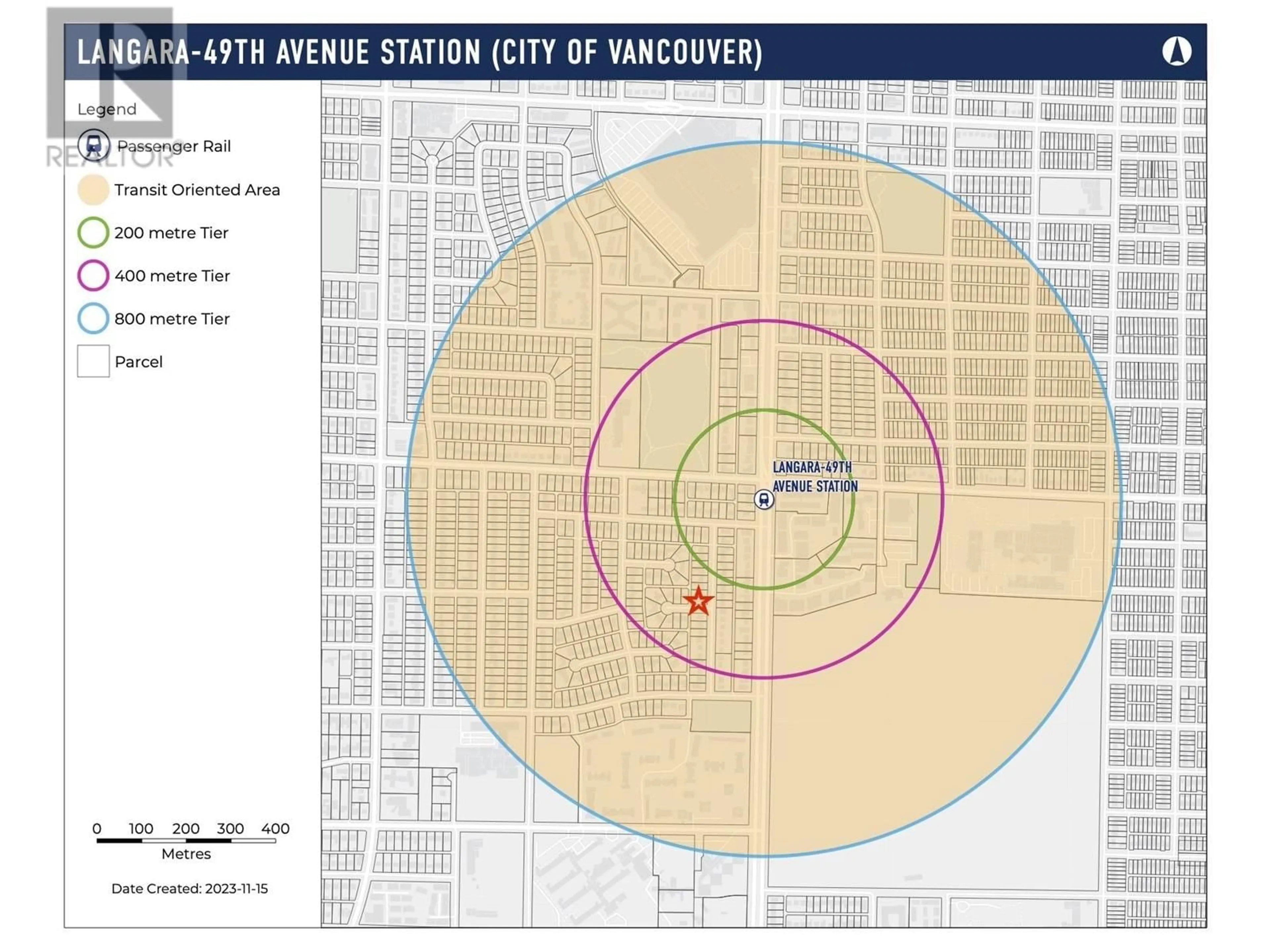 Picture of a map for 609 W 52ND AVENUE, Vancouver British Columbia V6P1G3