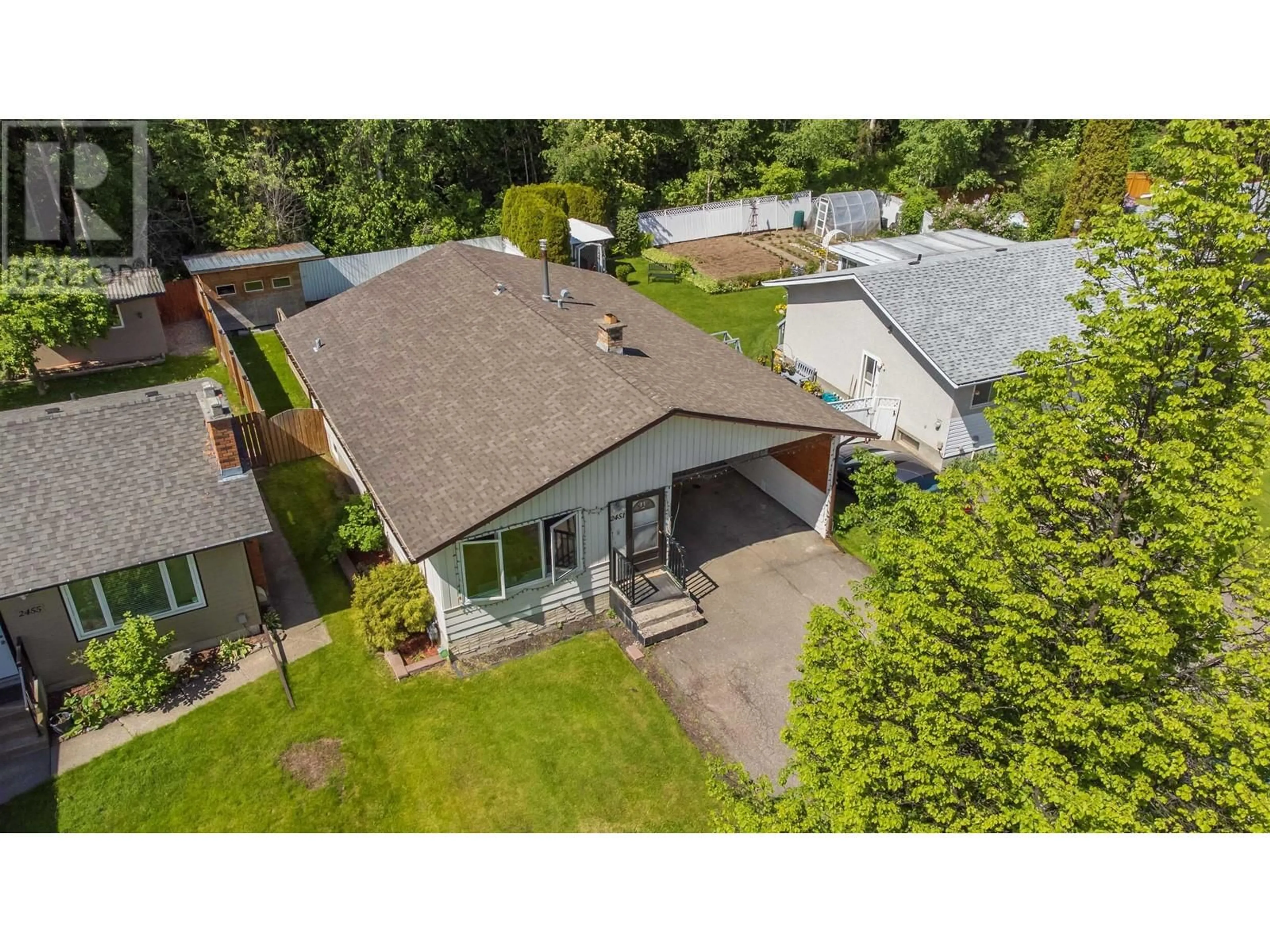 Frontside or backside of a home, cottage for 2451 LISGAR CRESCENT, Prince George British Columbia V2N1C4