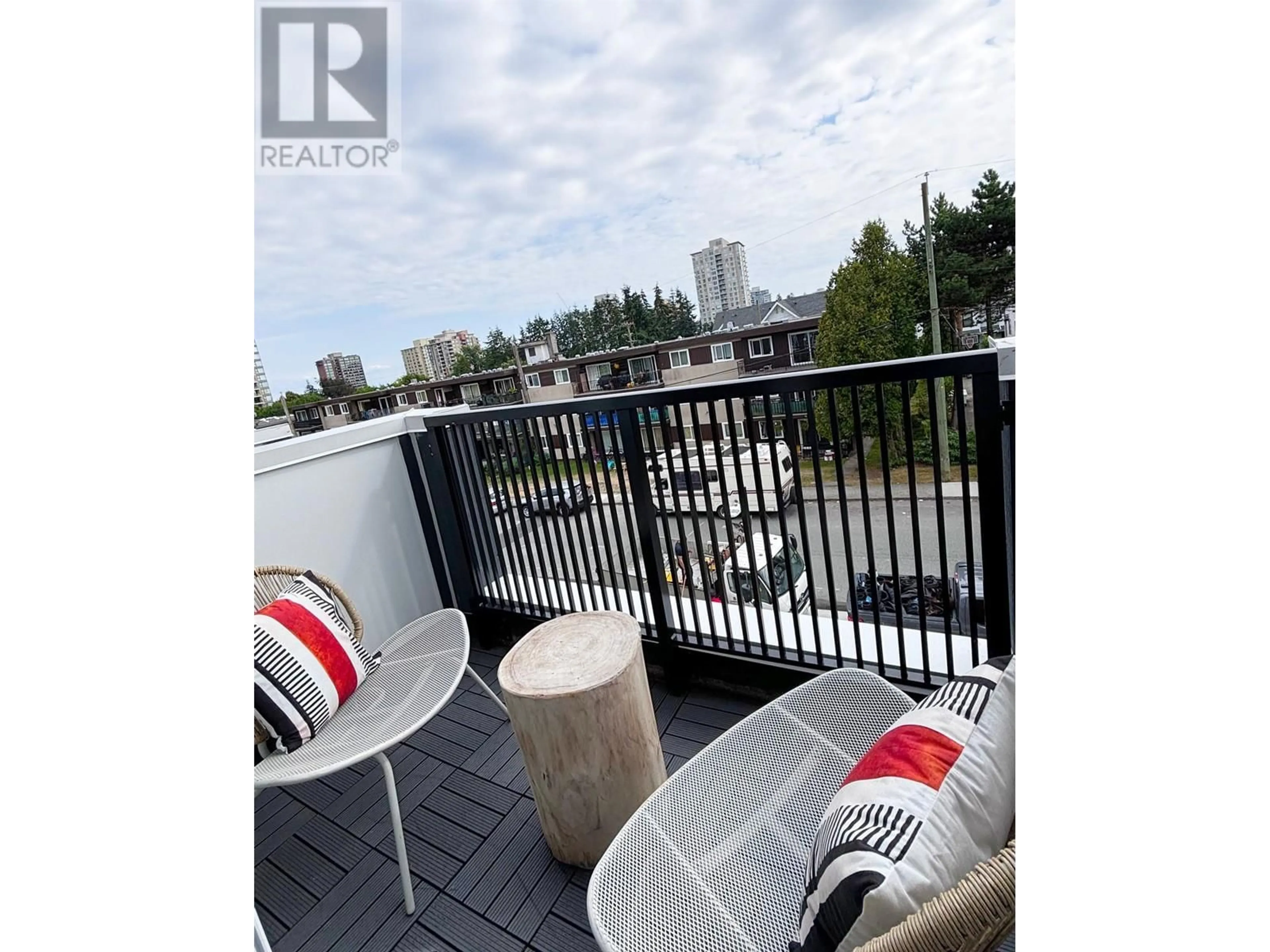 Patio, water/lake/river/ocean view for 11 - 6929 BALMORAL STREET, Burnaby British Columbia V5E0C7