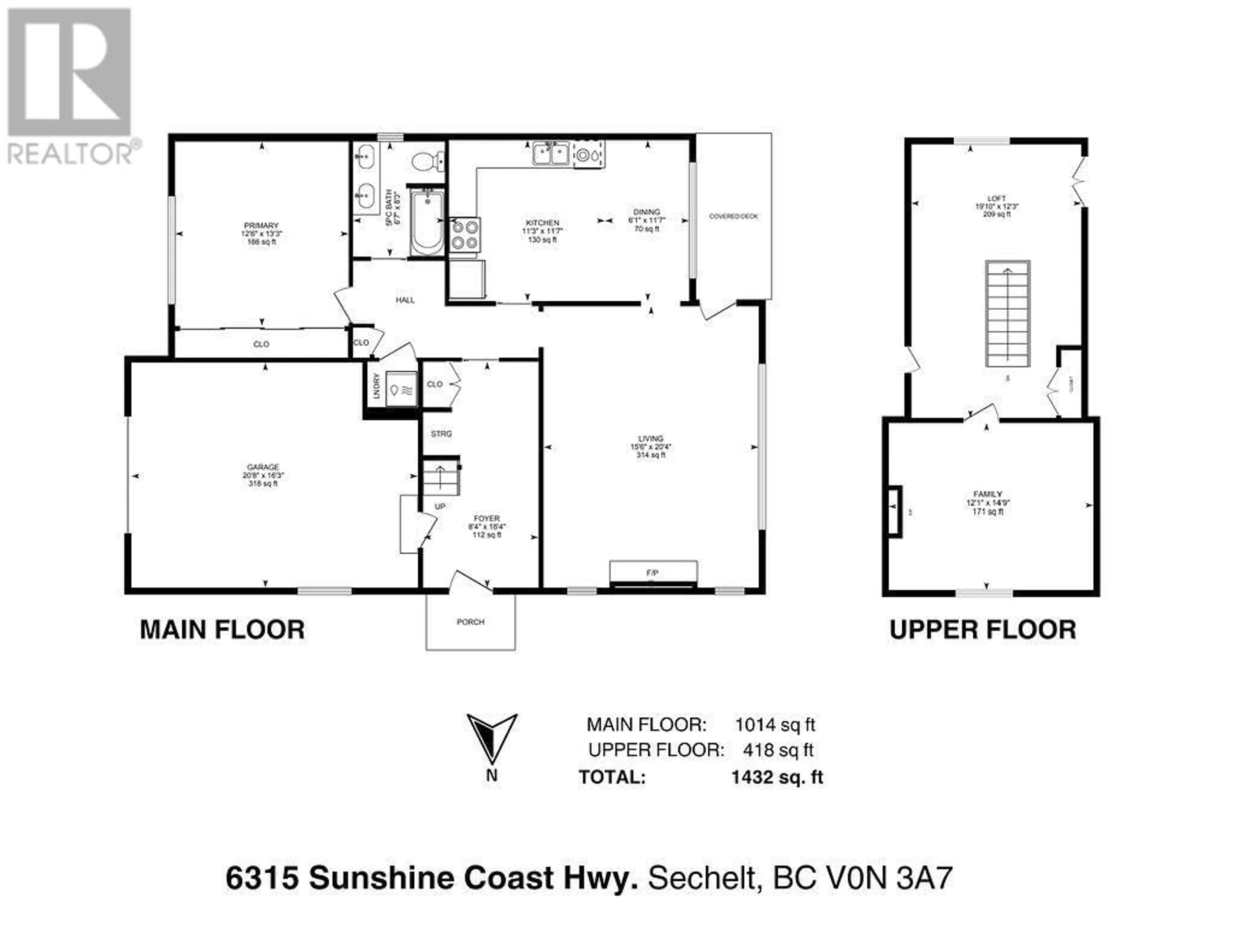 Floor plan for 6315 SUNSHINE COAST HIGHWAY, Sechelt British Columbia V7Z0M3