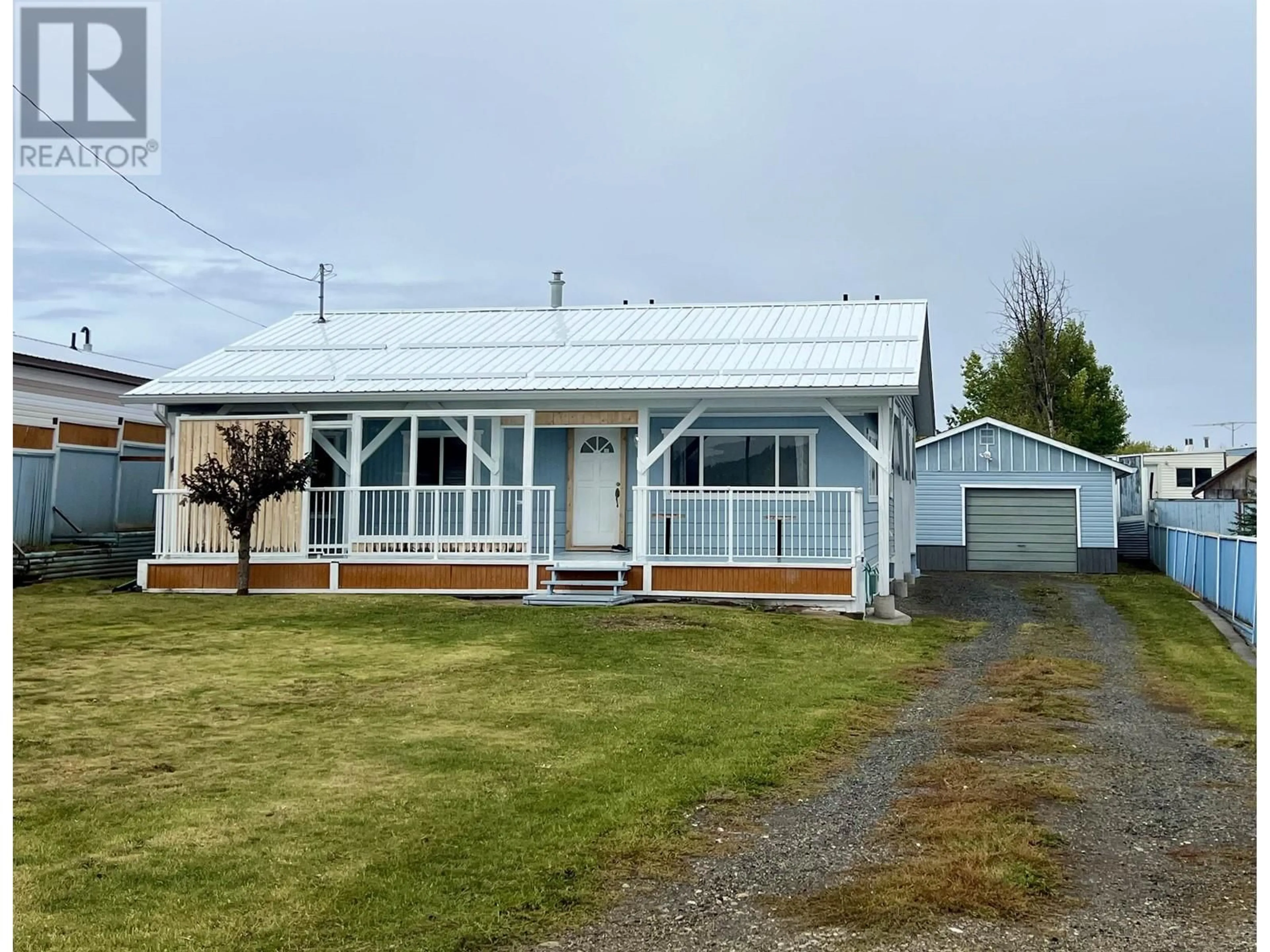 Frontside or backside of a home for 5527 LAKESIDE COURT, 103 Mile House British Columbia V0K2E1