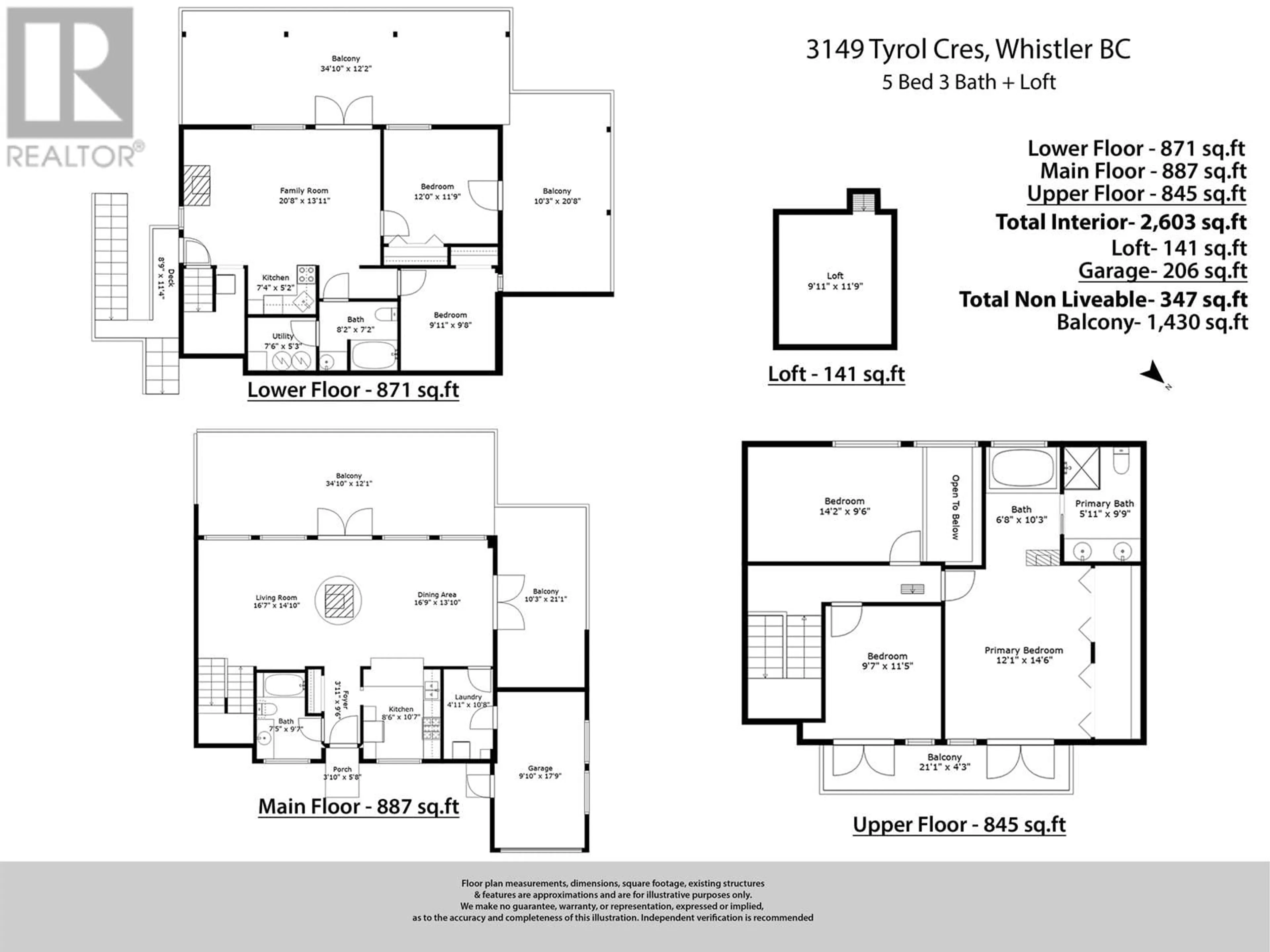 Floor plan for 3149 TYROL CRESCENT, Whistler British Columbia V8E0B8