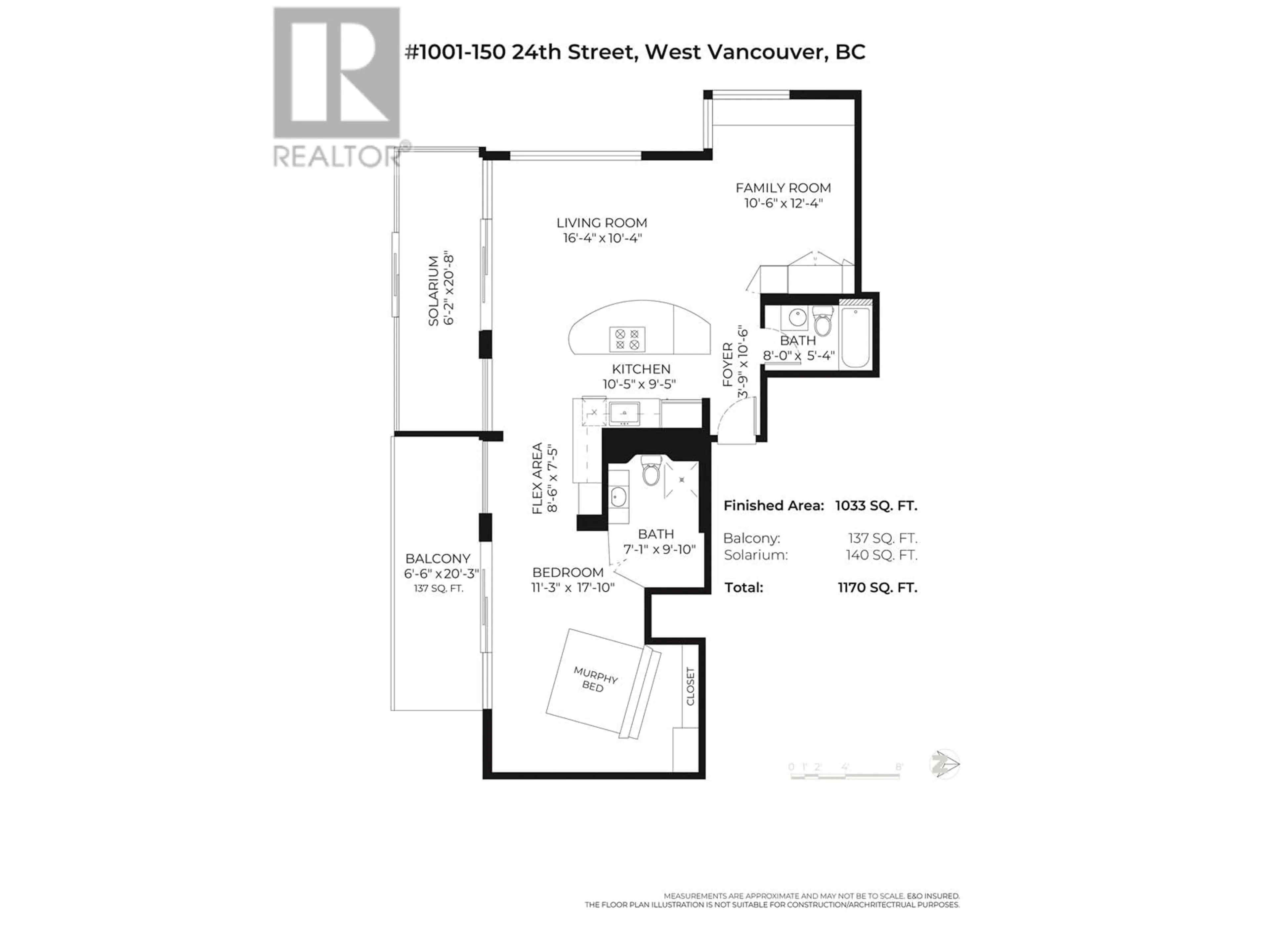 Floor plan for 1001 - 1002 150 24TH STREET, West Vancouver British Columbia V7V4G8