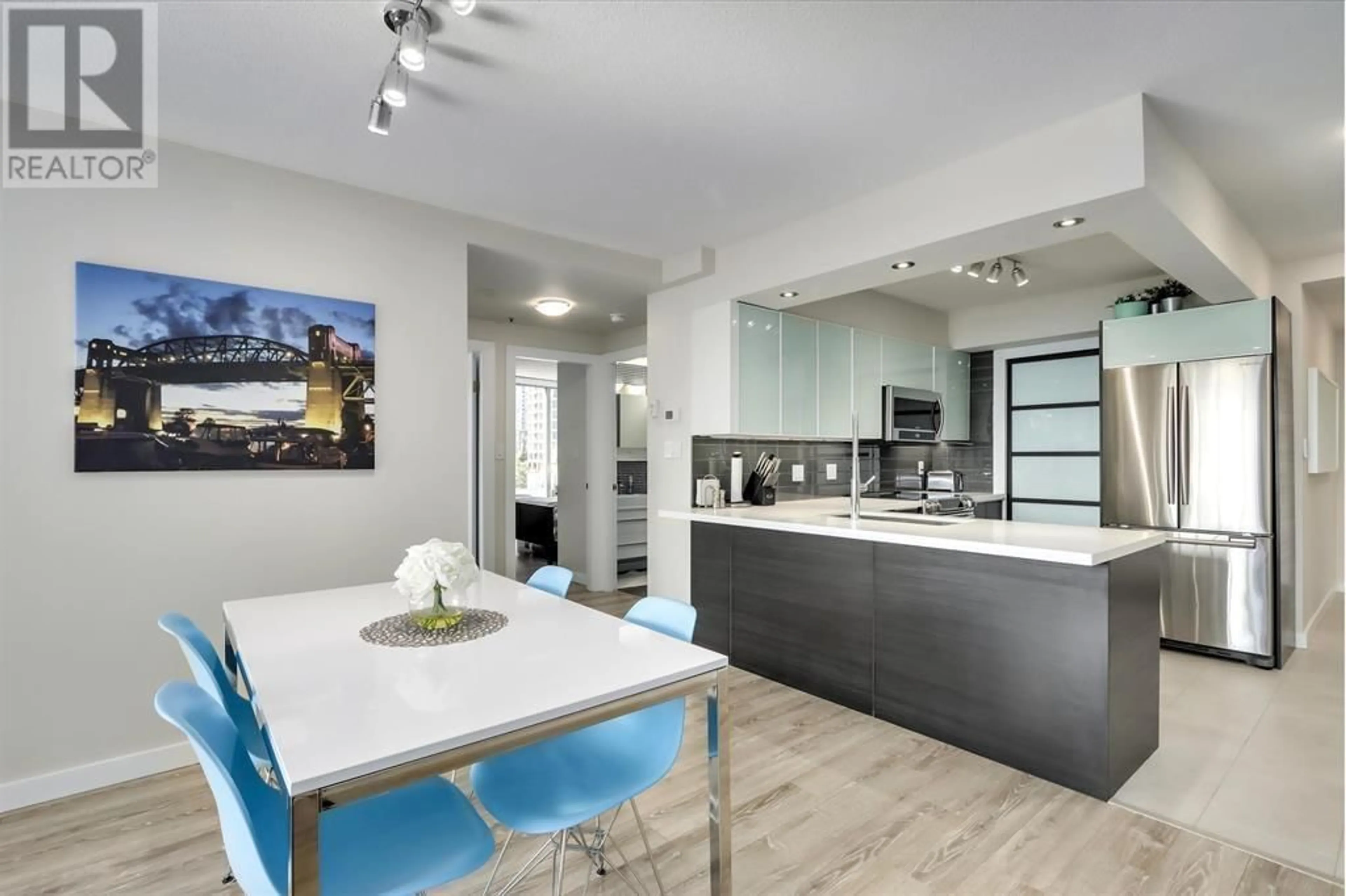 Open concept kitchen for 804 950 CAMBIE STREET, Vancouver British Columbia V6B5X5