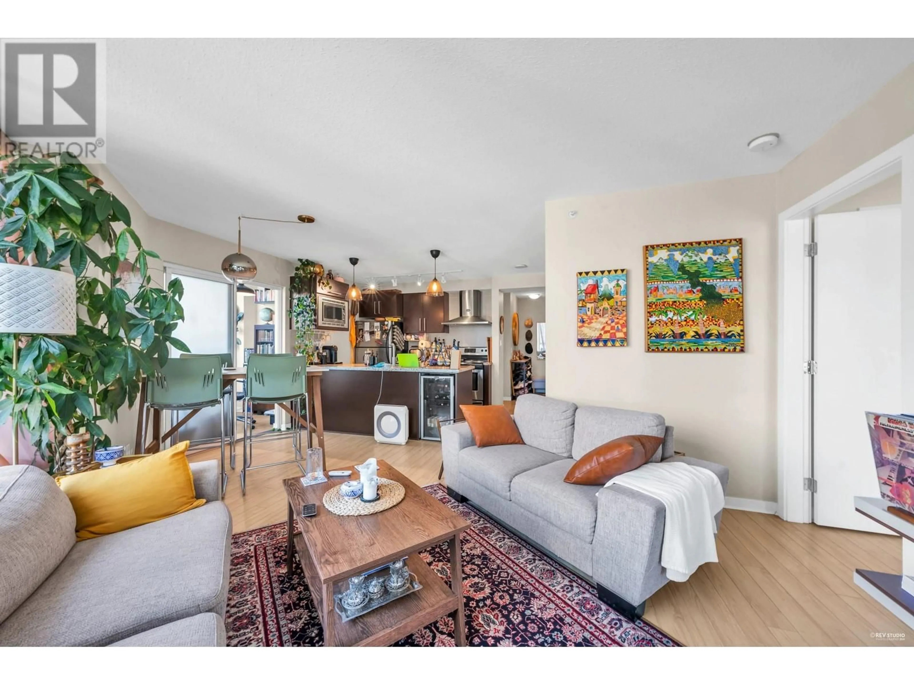 Living room, wood floors for 901 689 ABBOTT STREET, Vancouver British Columbia V6B0J2