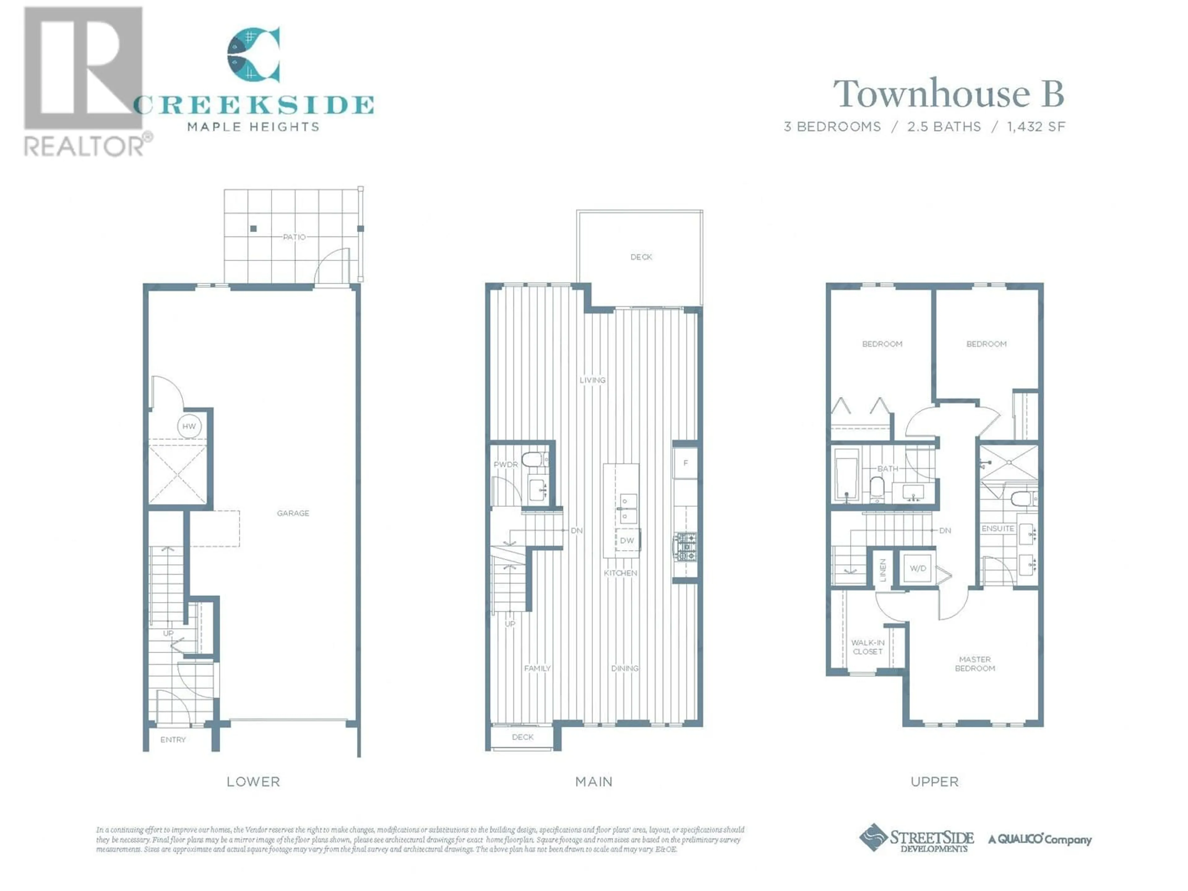 Floor plan for 83 24076 112 AVENUE, Maple Ridge British Columbia V2W0K2