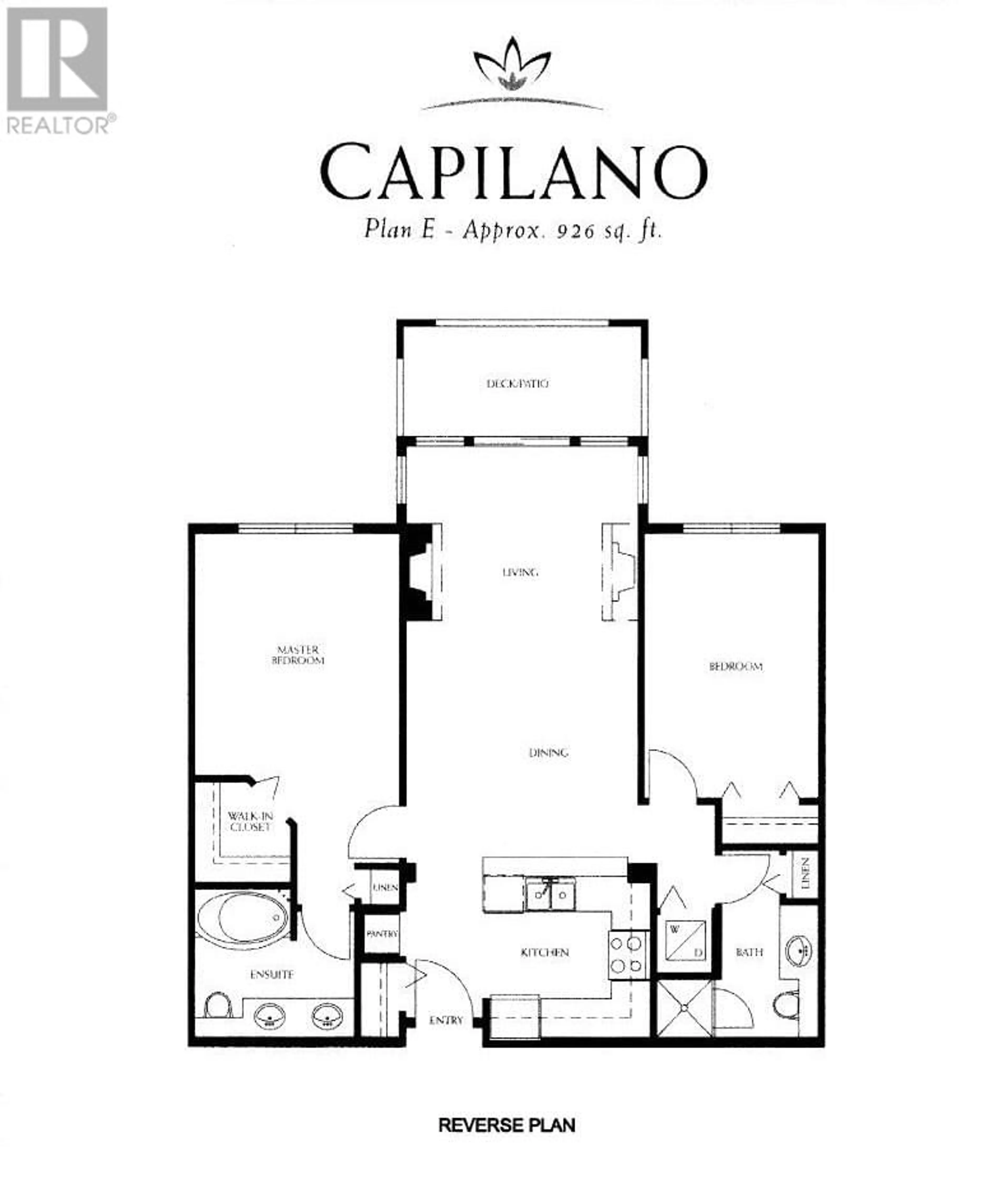 Floor plan for 302 2998 SILVER SPRINGS BOULEVARD, Coquitlam British Columbia V3E3R7