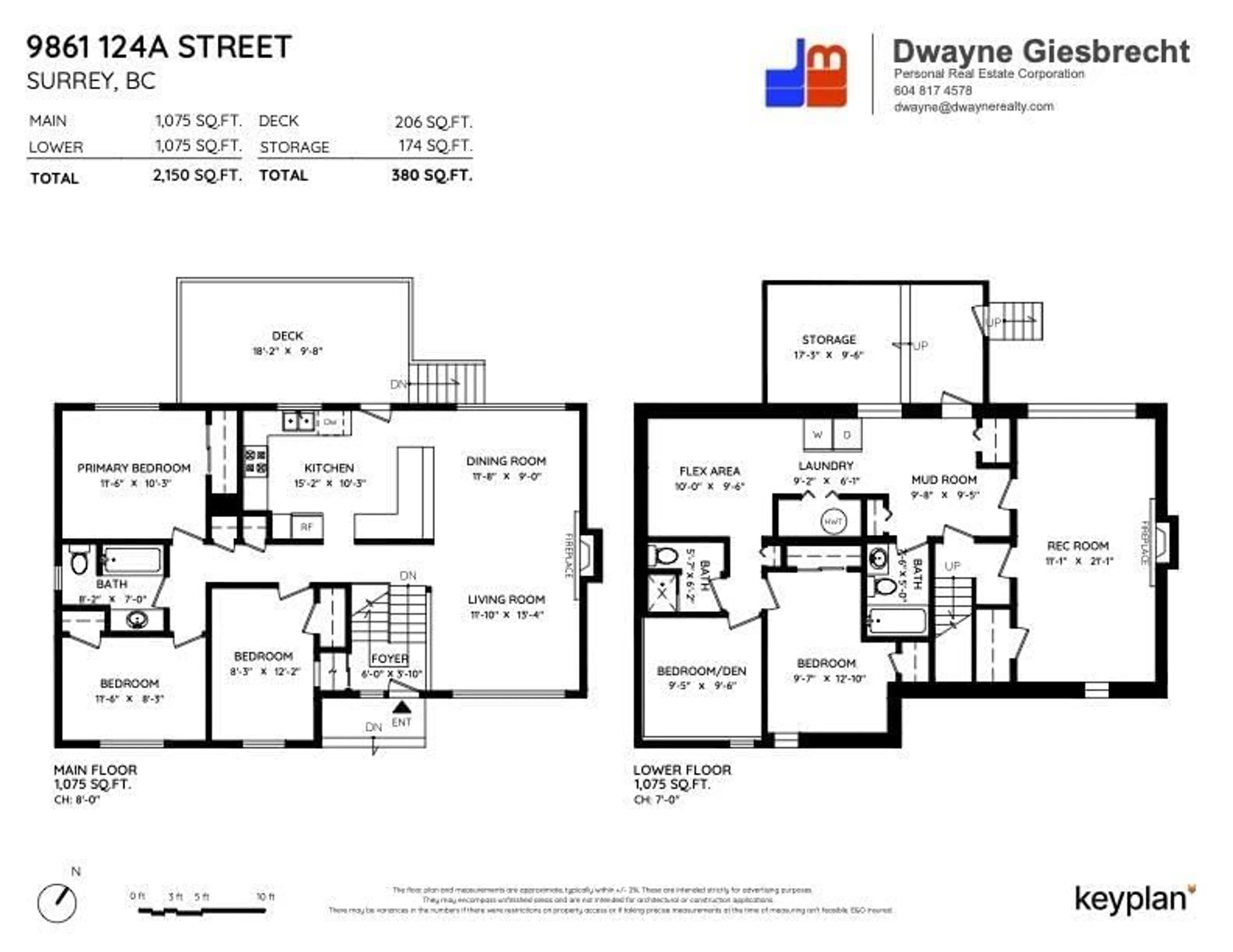 Floor plan for 9861 124A STREET, Surrey British Columbia V3V4W2