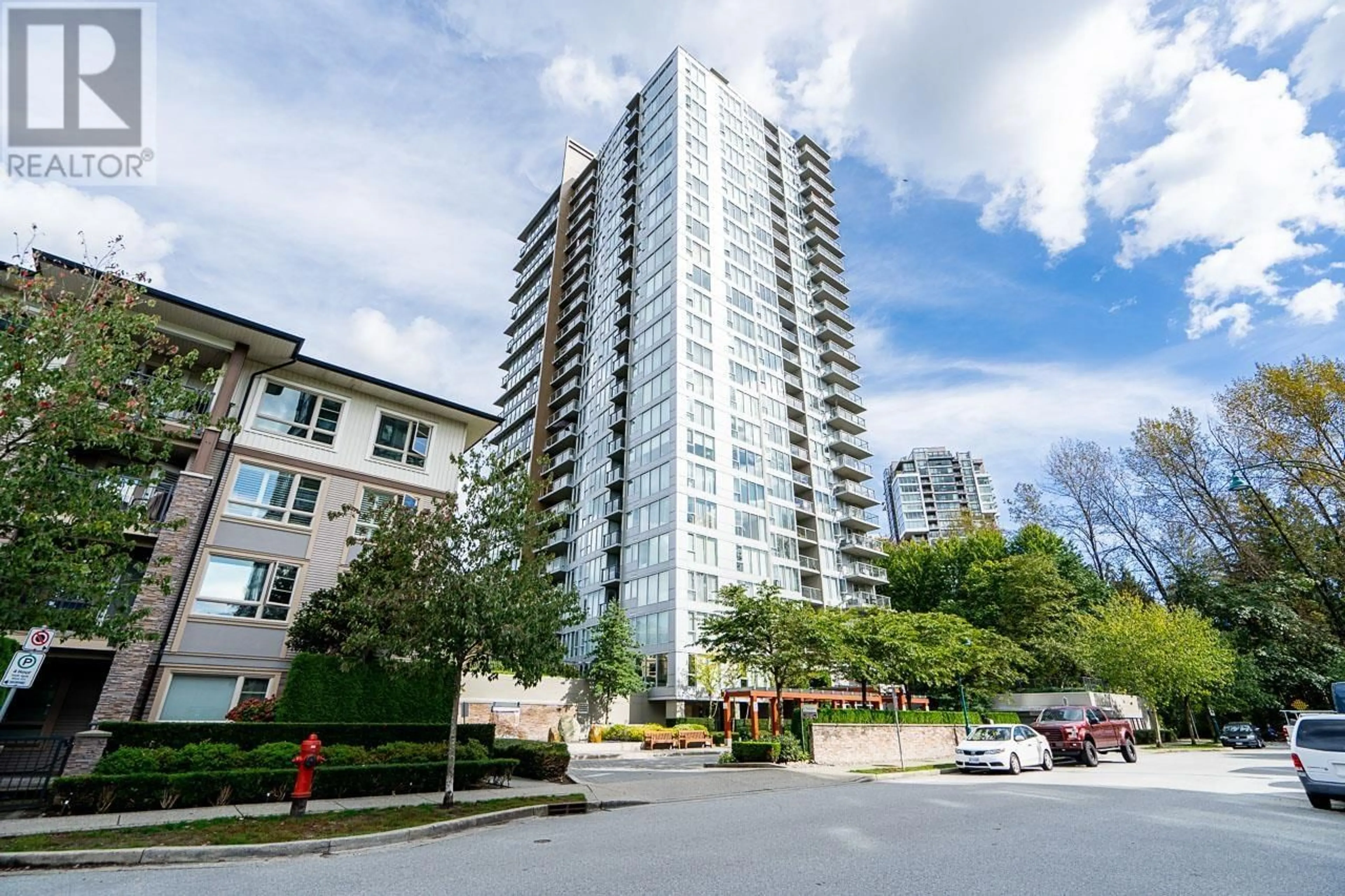 A pic from exterior of the house or condo, the front or back of building for 1106 660 NOOTKA WAY, Port Moody British Columbia V3H0B7