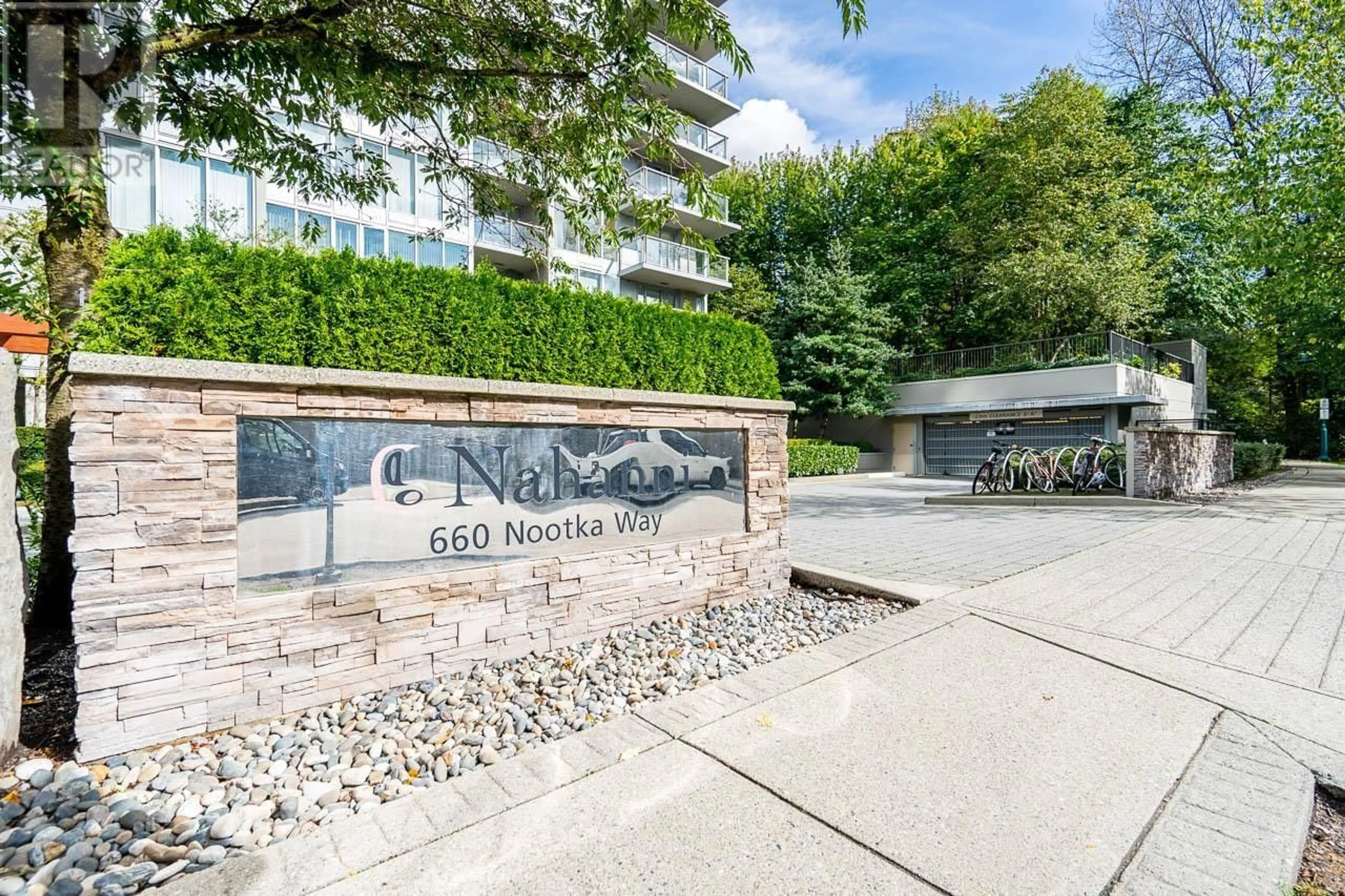 A pic from exterior of the house or condo, the front or back of building for 1106 660 NOOTKA WAY, Port Moody British Columbia V3H0B7