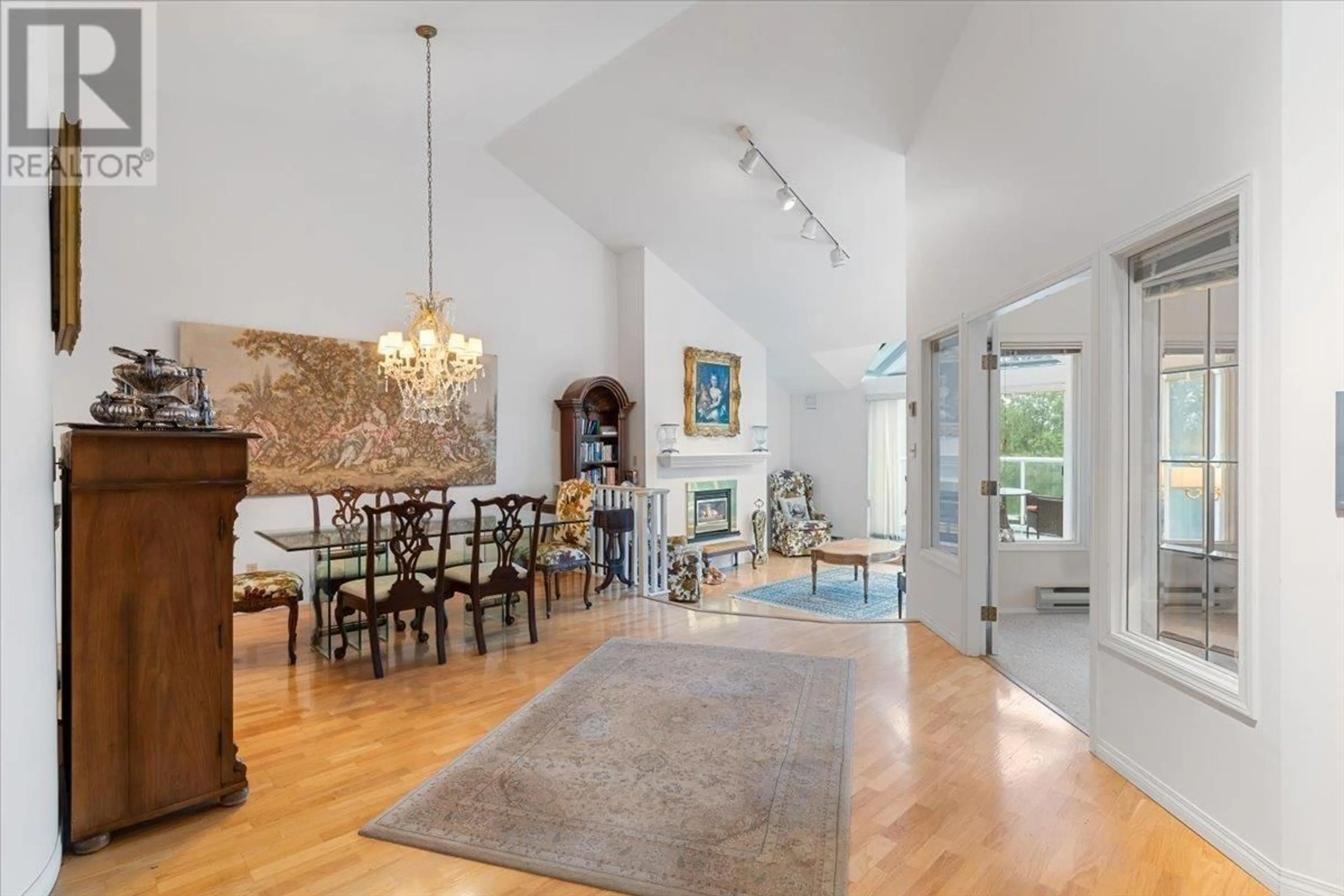 Dining room, wood floors, cottage for 305 999 BERKLEY ROAD, North Vancouver British Columbia V7H1Y3