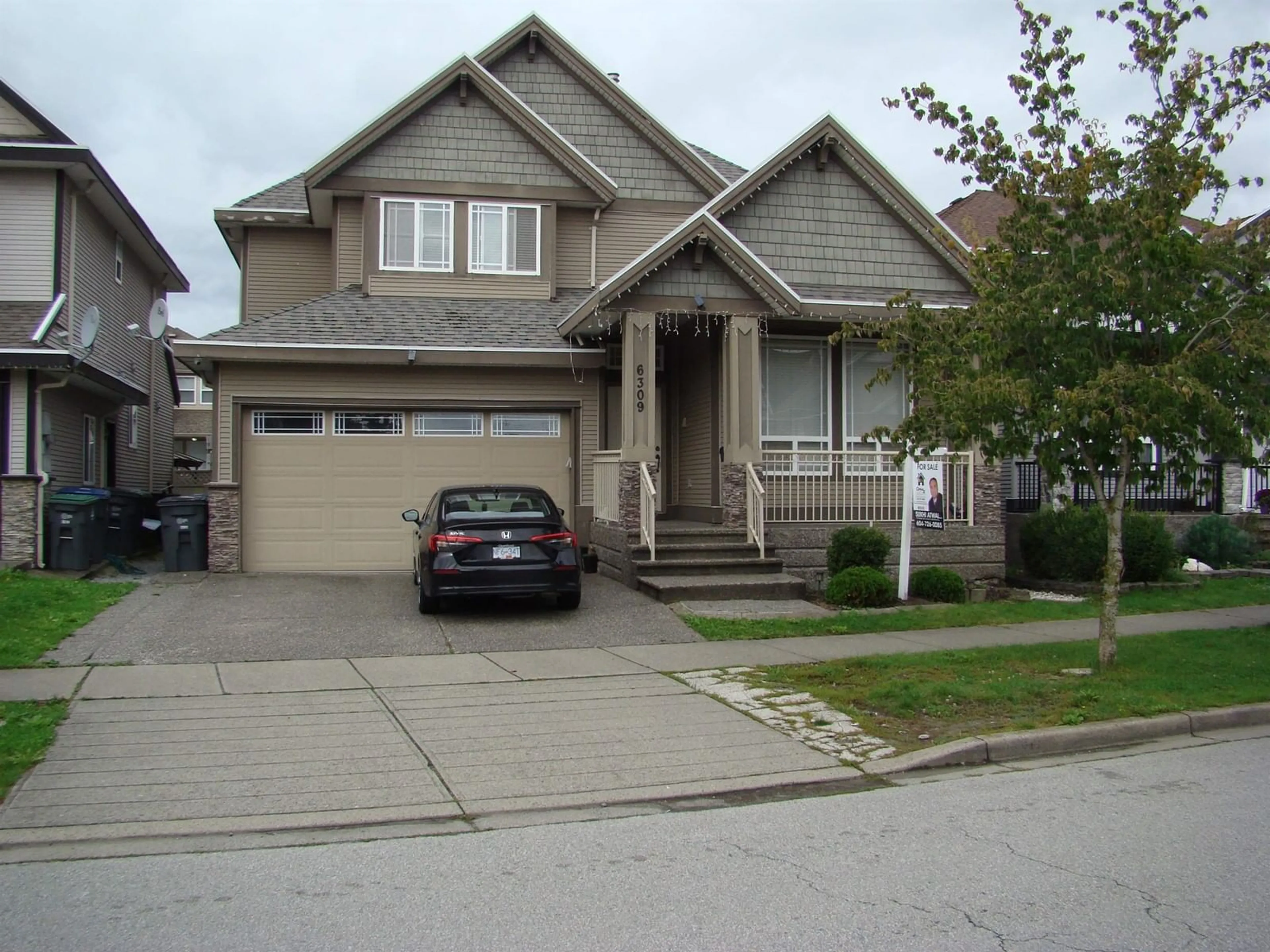 Frontside or backside of a home, the street view for 6309 167B STREET, Surrey British Columbia V3S1X3