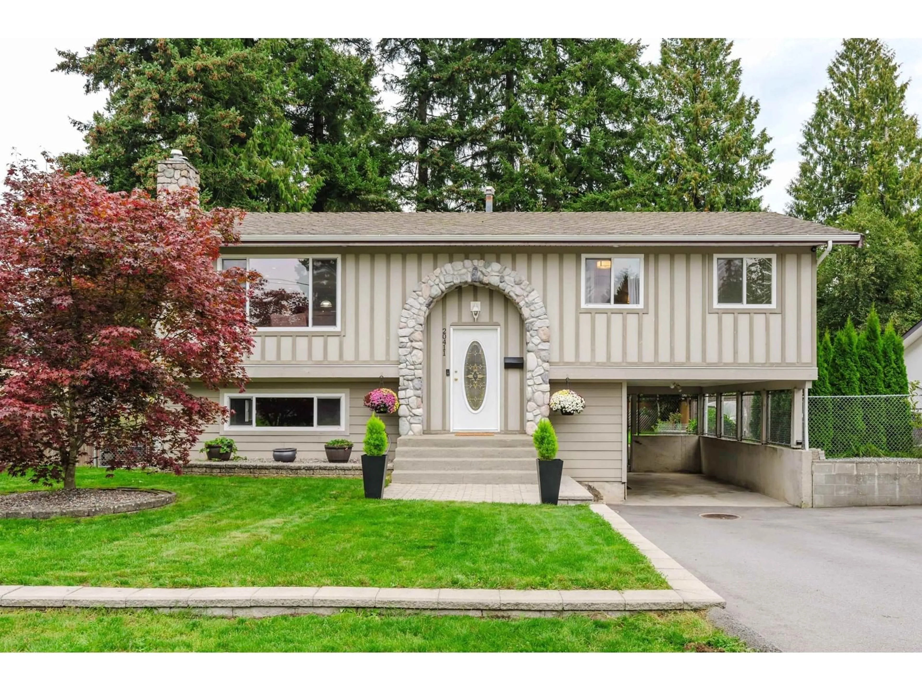 Frontside or backside of a home for 20411 43 AVENUE, Langley British Columbia V3A3C1