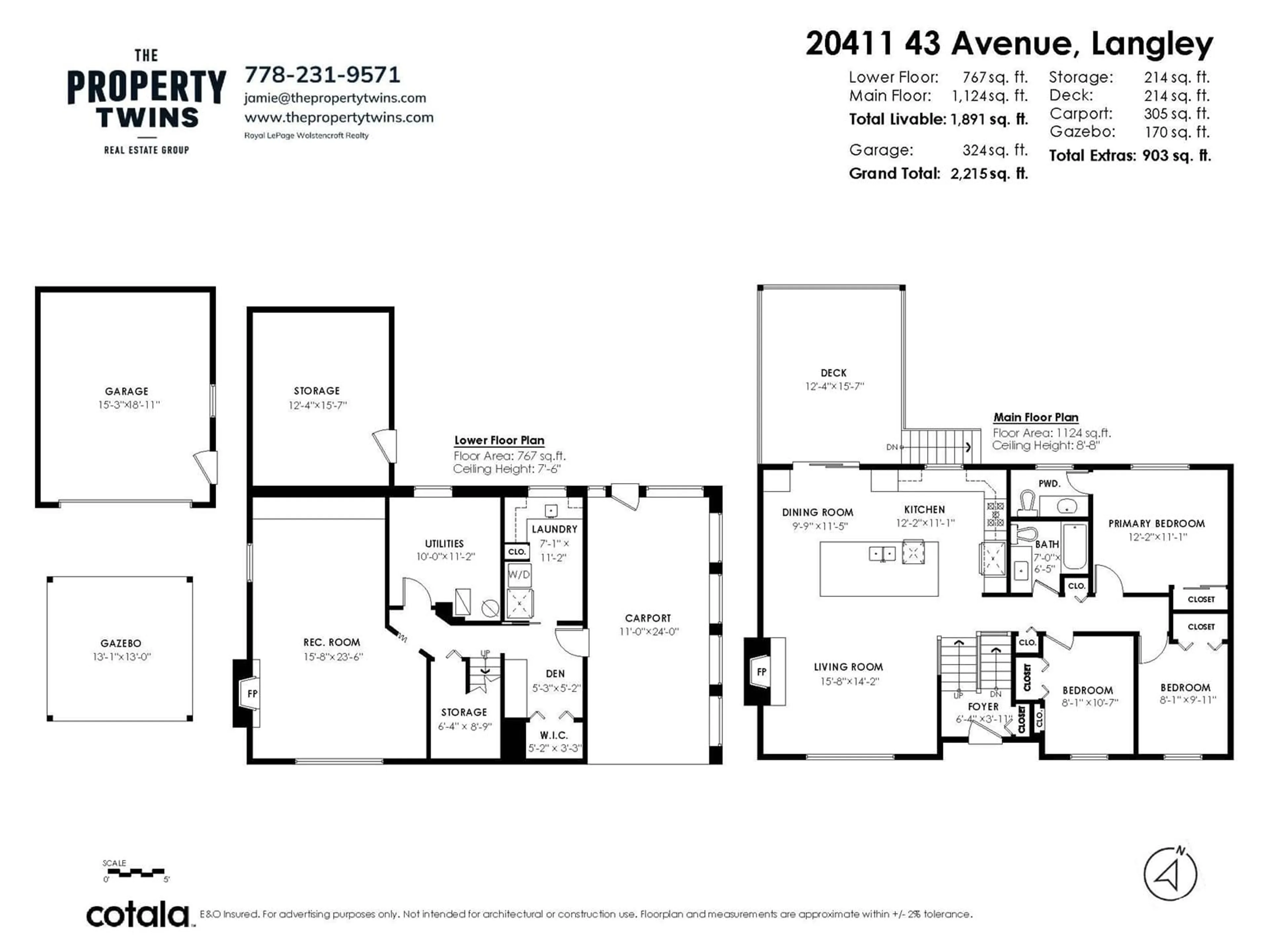 Floor plan for 20411 43 AVENUE, Langley British Columbia V3A3C1