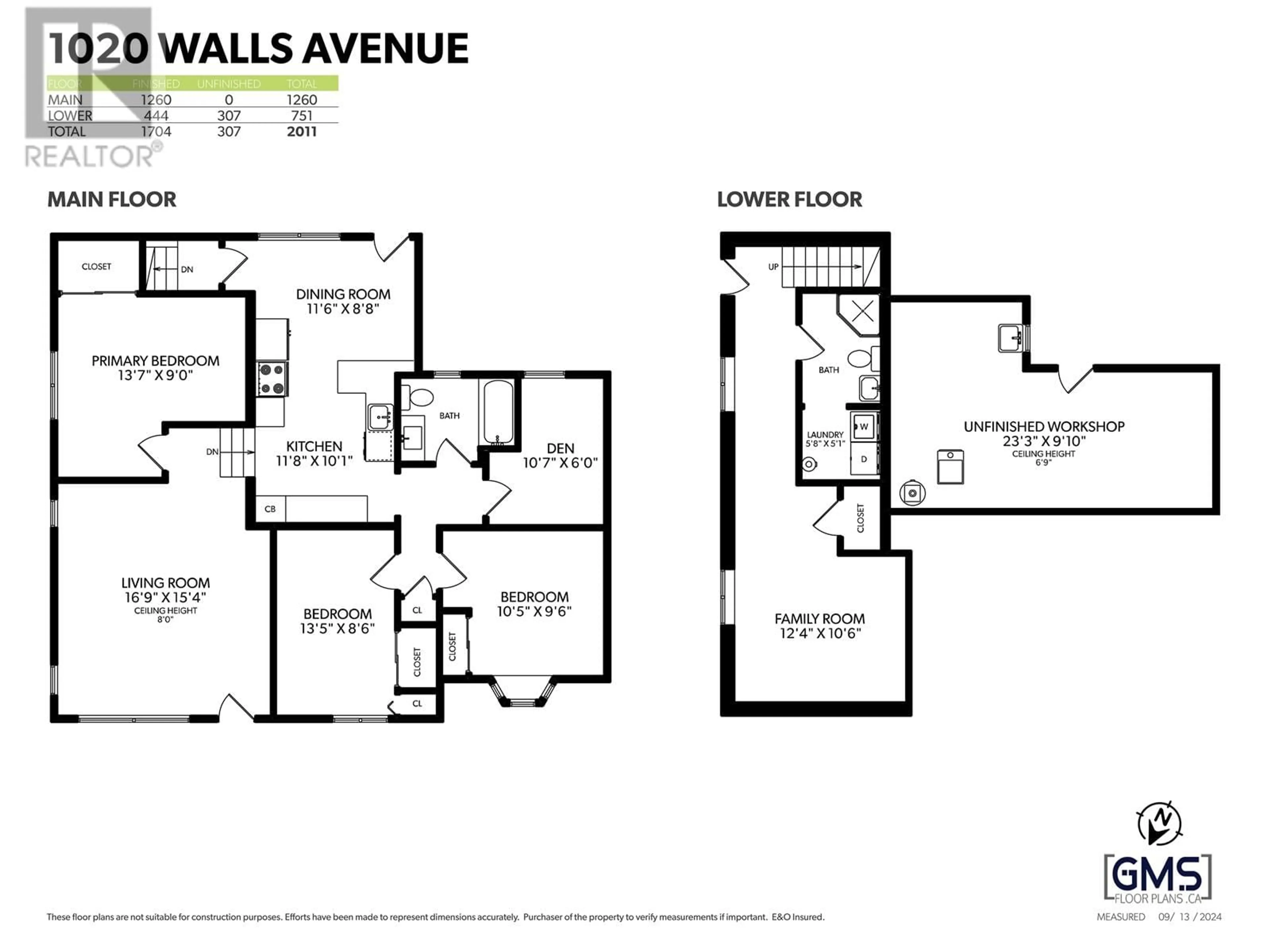 Floor plan for 1020 WALLS AVENUE, Coquitlam British Columbia V3K2T6