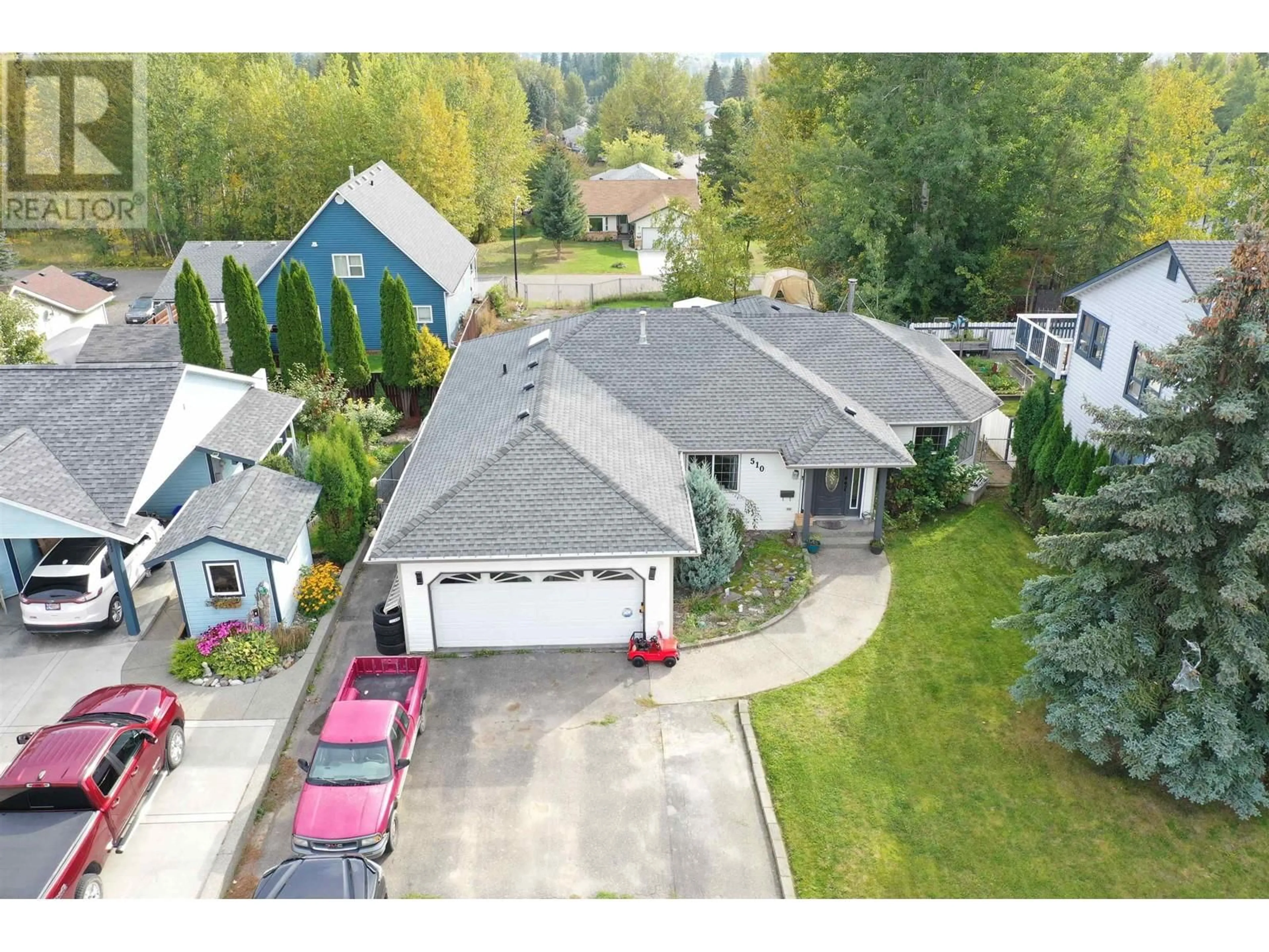 Frontside or backside of a home for 510 DIXON STREET, Quesnel British Columbia V2J5T5