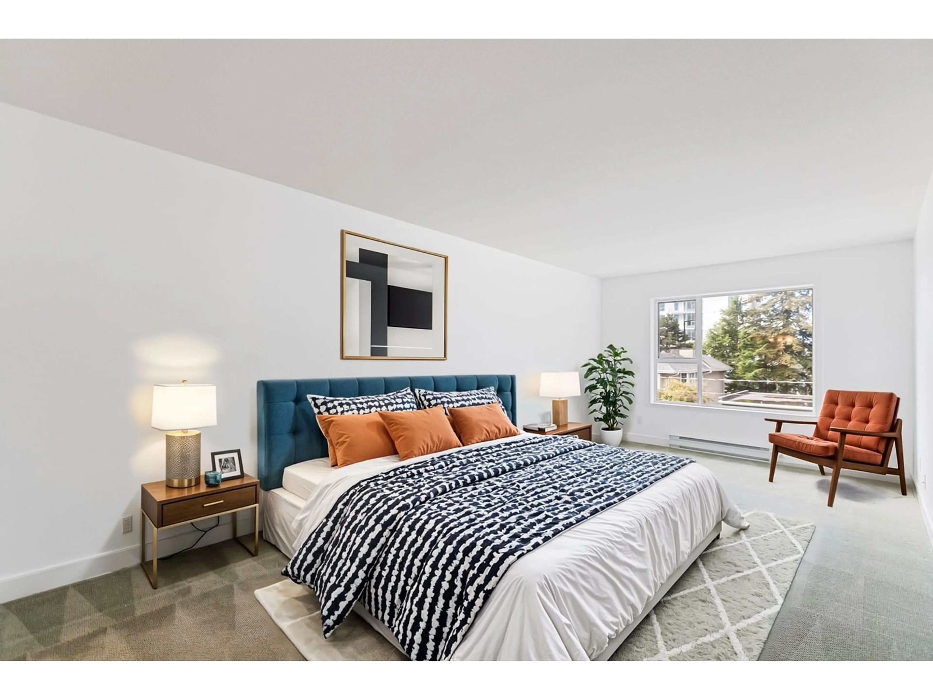 Bedroom with bed, unknown for 301 - 1378 GEORGE, White Rock British Columbia V4B3Z9