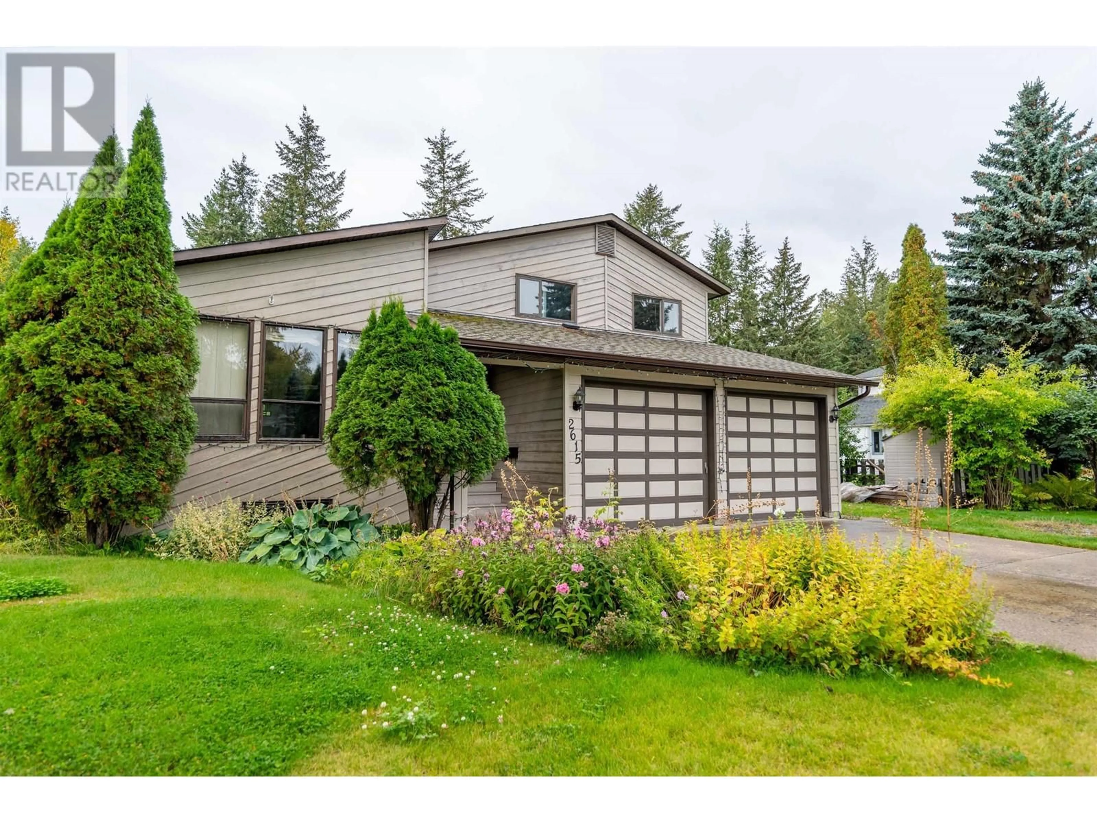 Frontside or backside of a home, cottage for 2615 RIDGEVIEW DRIVE, Prince George British Columbia V2K4C8