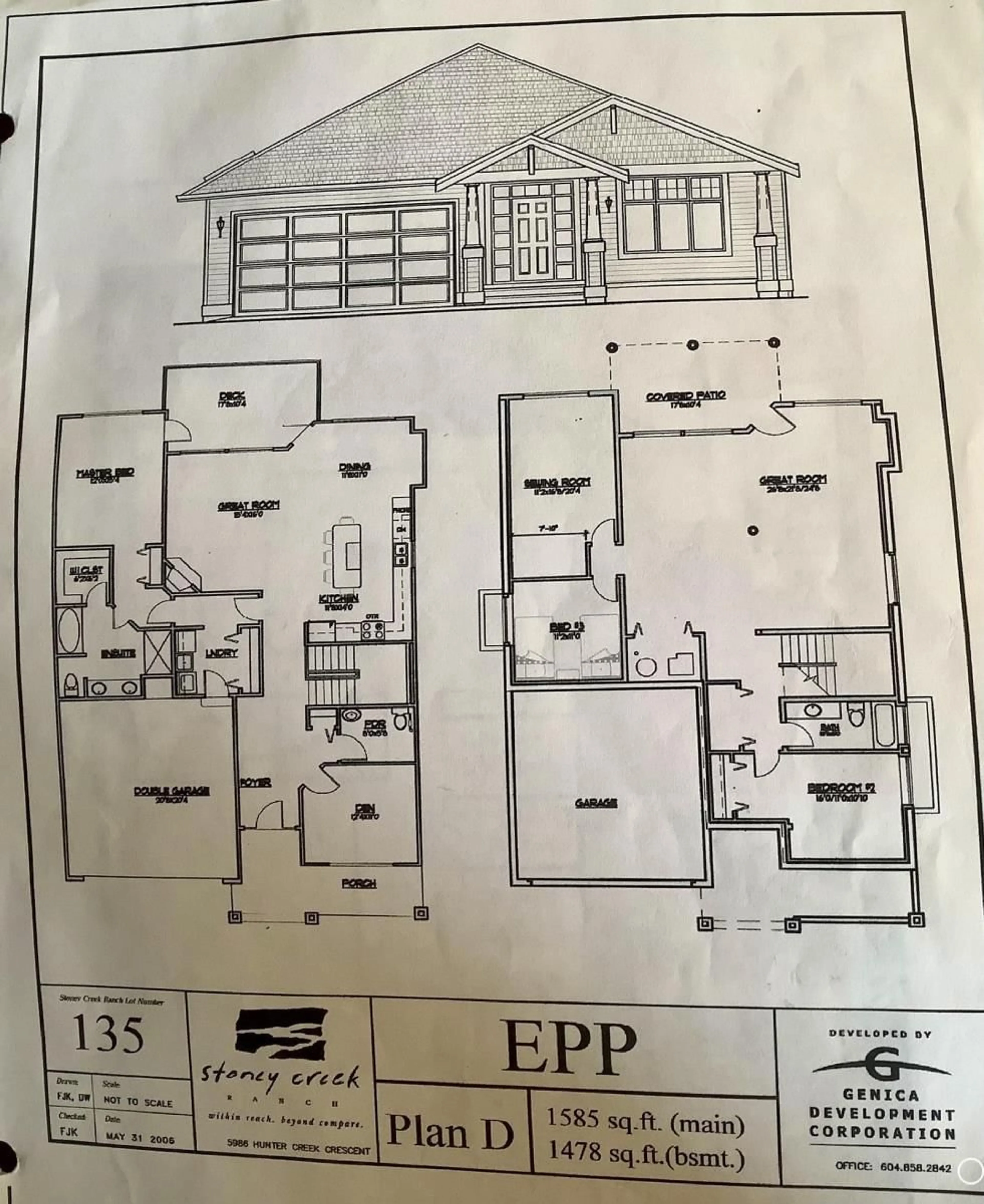 Floor plan for 46472 STONEY CREEK DRIVE, Chilliwack British Columbia V2R0B7