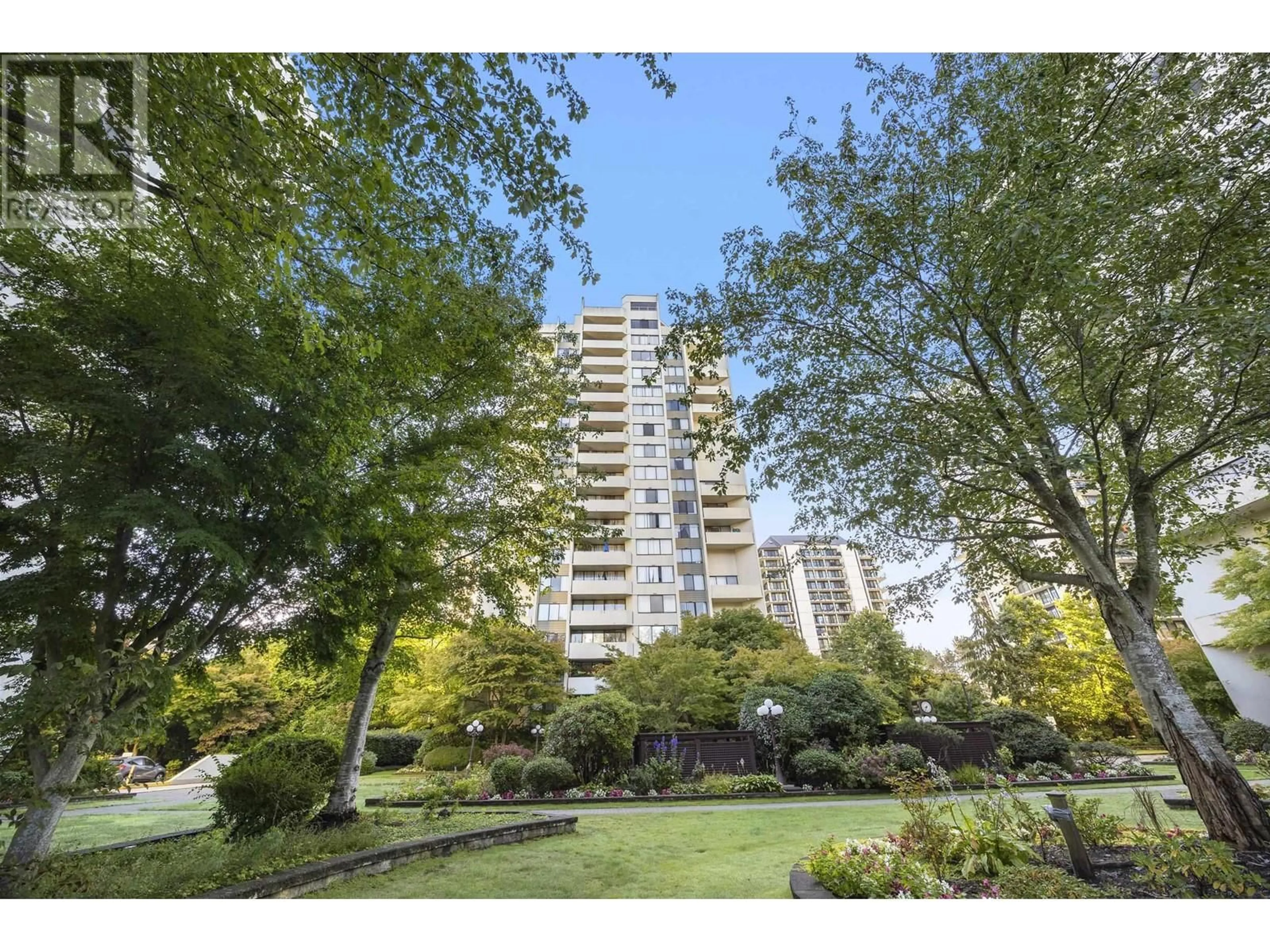 A pic from exterior of the house or condo, the street view for 1508 4300 MAYBERRY STREET, Burnaby British Columbia V5H4A4