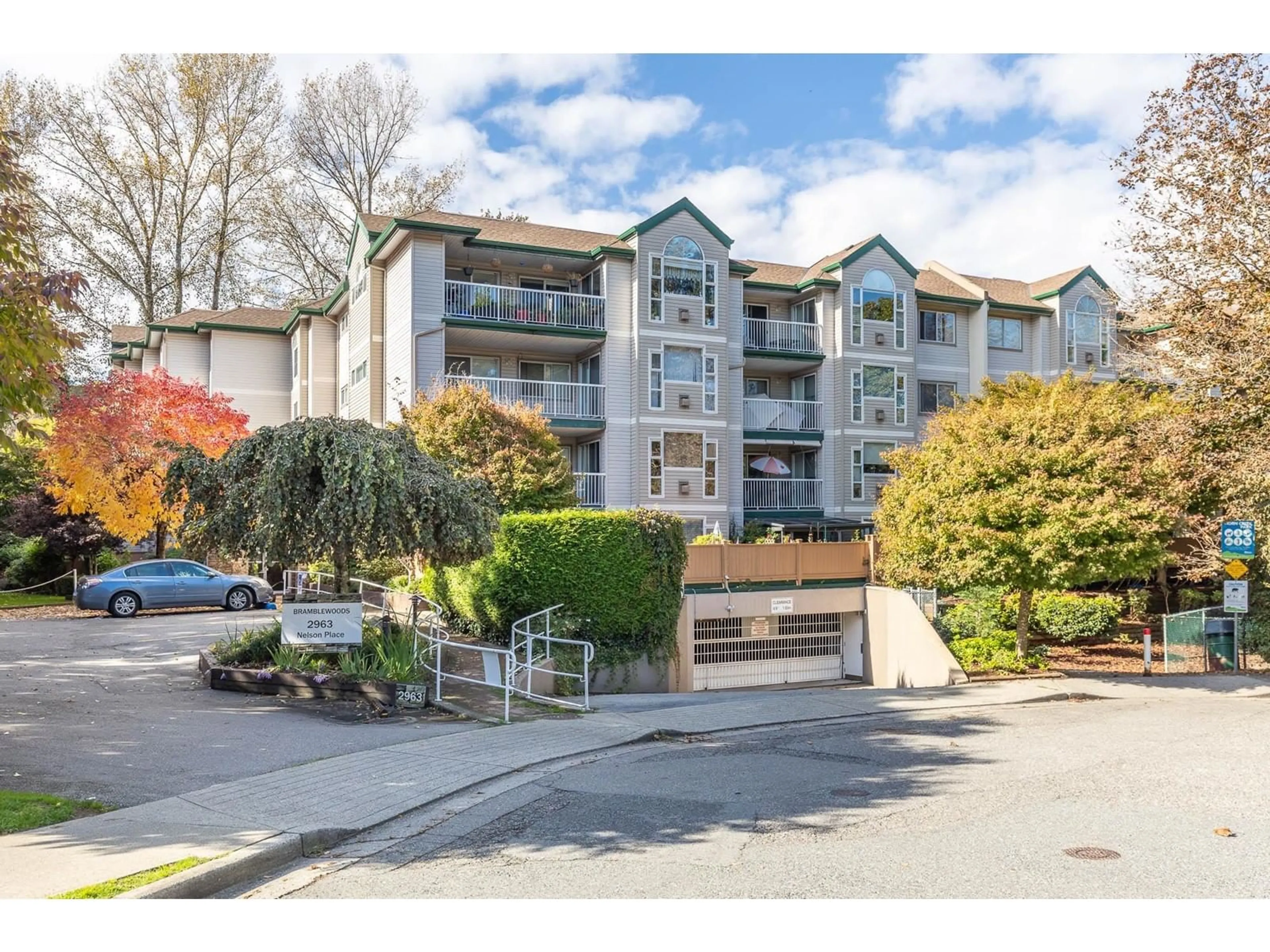 A pic from exterior of the house or condo, the street view for 201 2963 NELSON PLACE, Abbotsford British Columbia V2S7L6