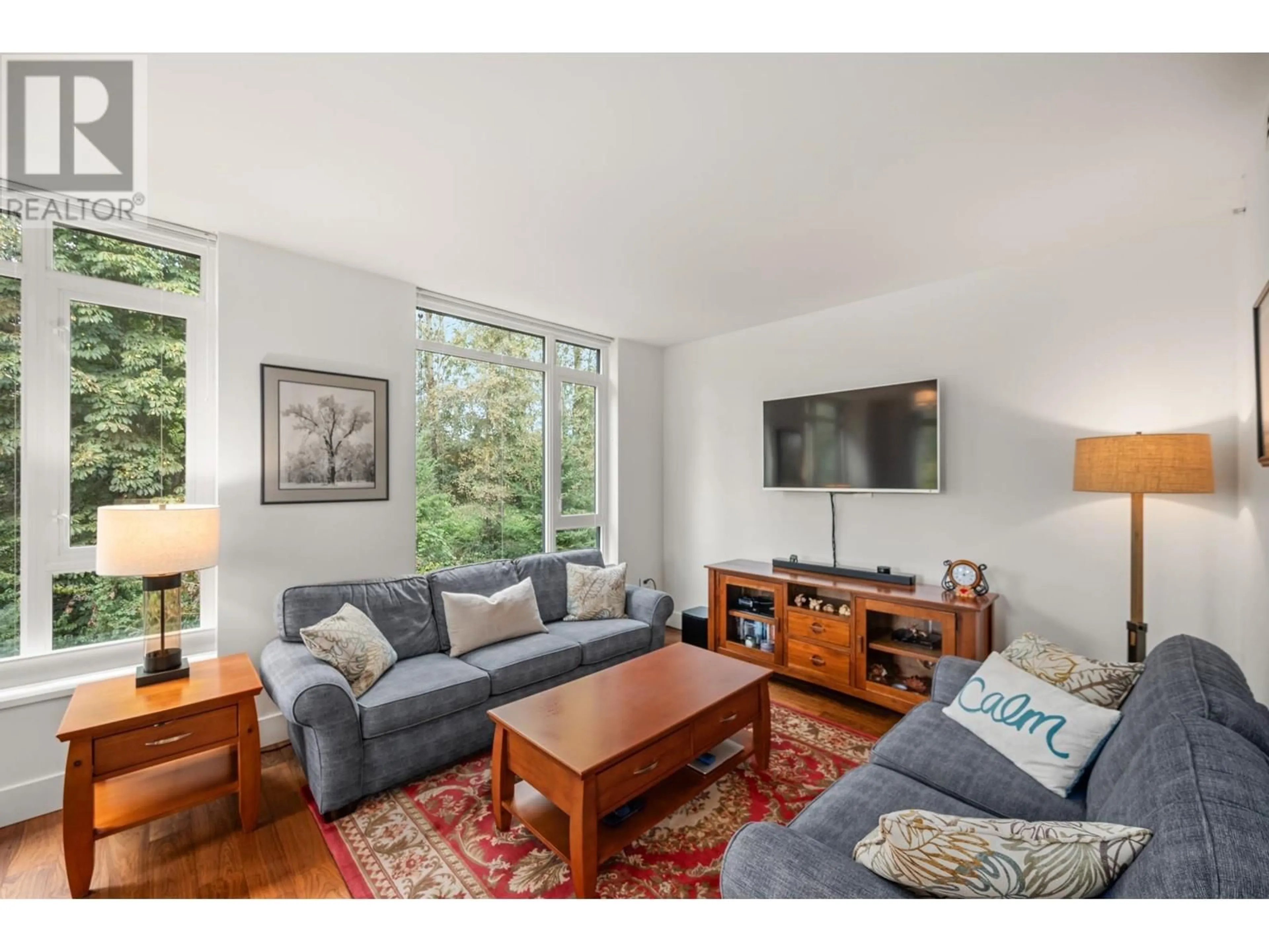 Living room, wood floors for 302 7428 ALBERTA STREET, Vancouver British Columbia V5X0J5