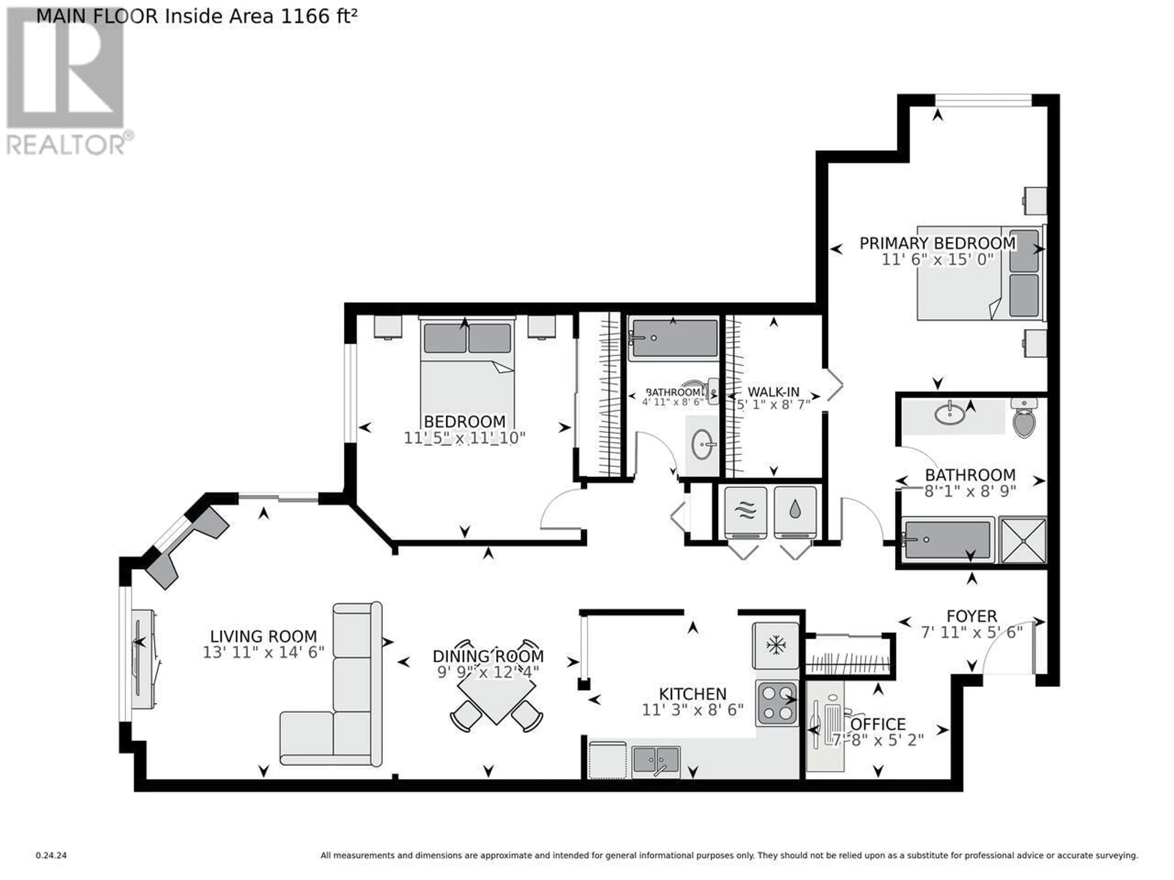 Floor plan for 105 19131 FORD ROAD, Pitt Meadows British Columbia V3Y2R5