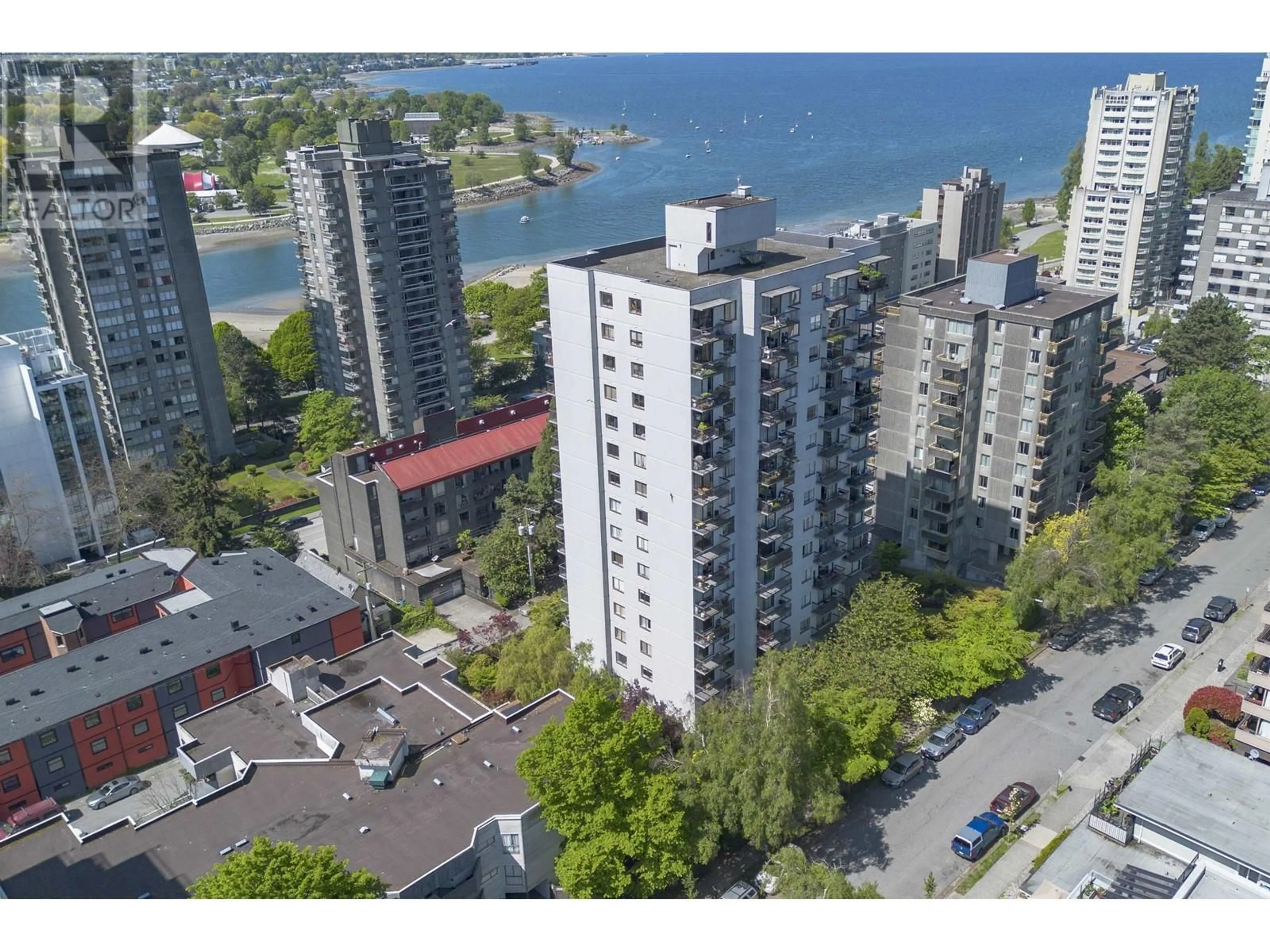 A pic from exterior of the house or condo, the view of city buildings for 1103 1146 HARWOOD STREET, Vancouver British Columbia V6E3V1