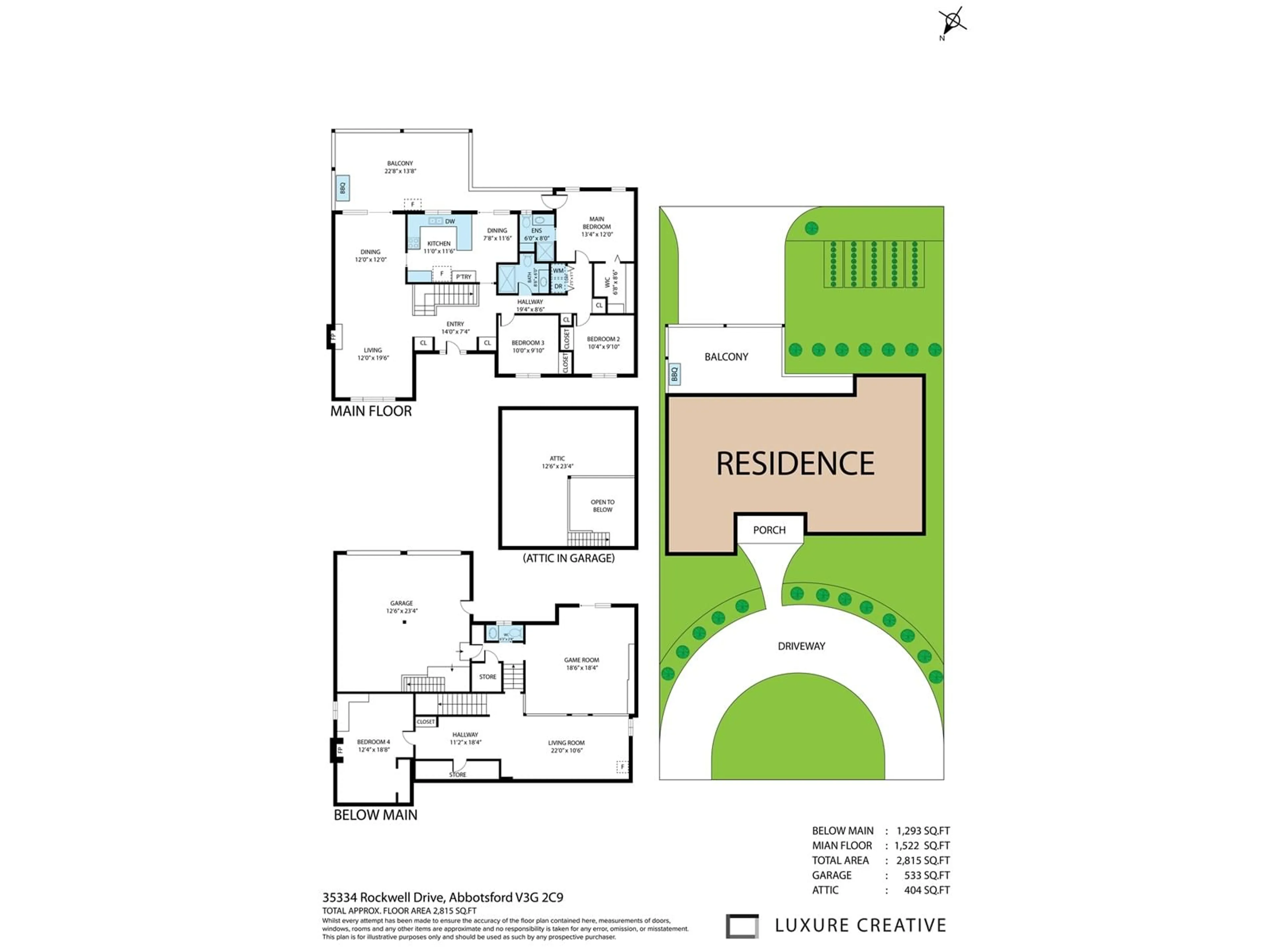 Floor plan for 35334 ROCKWELL DRIVE, Abbotsford British Columbia V3G2C9