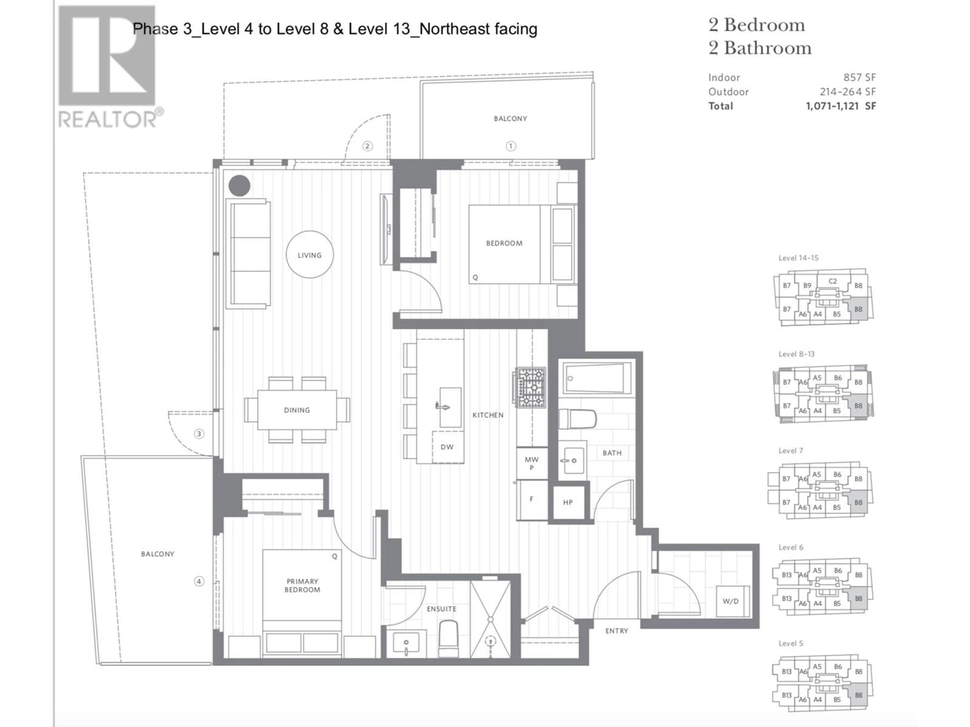 Floor plan for 409 5520 MCNAUGHTON ROAD, Richmond British Columbia V0V0V0