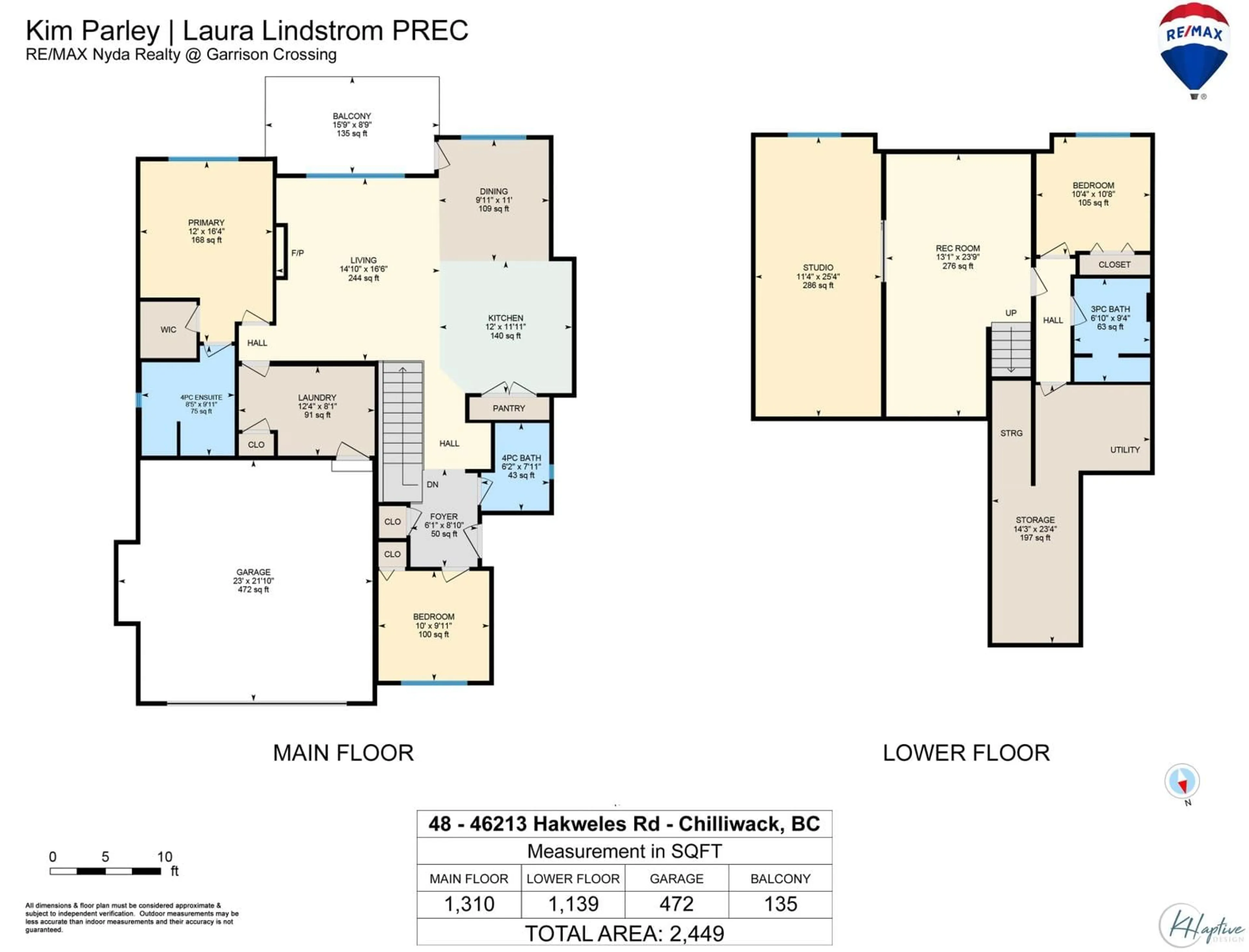 Floor plan for 48 46213 HAKWELES ROAD, Chilliwack British Columbia V4Z0C6