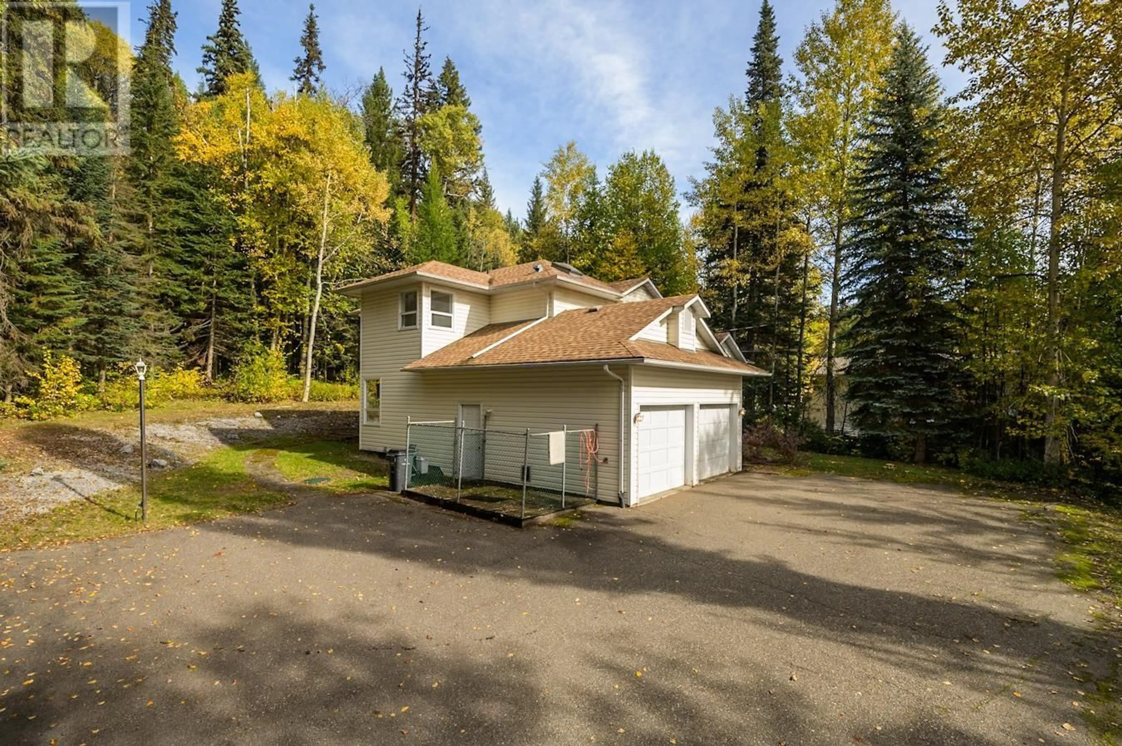A pic from outside/outdoor area/front of a property/back of a property/a pic from drone, forest/trees view for 9052 NORTH NECHAKO ROAD, Prince George British Columbia V2K4Z7