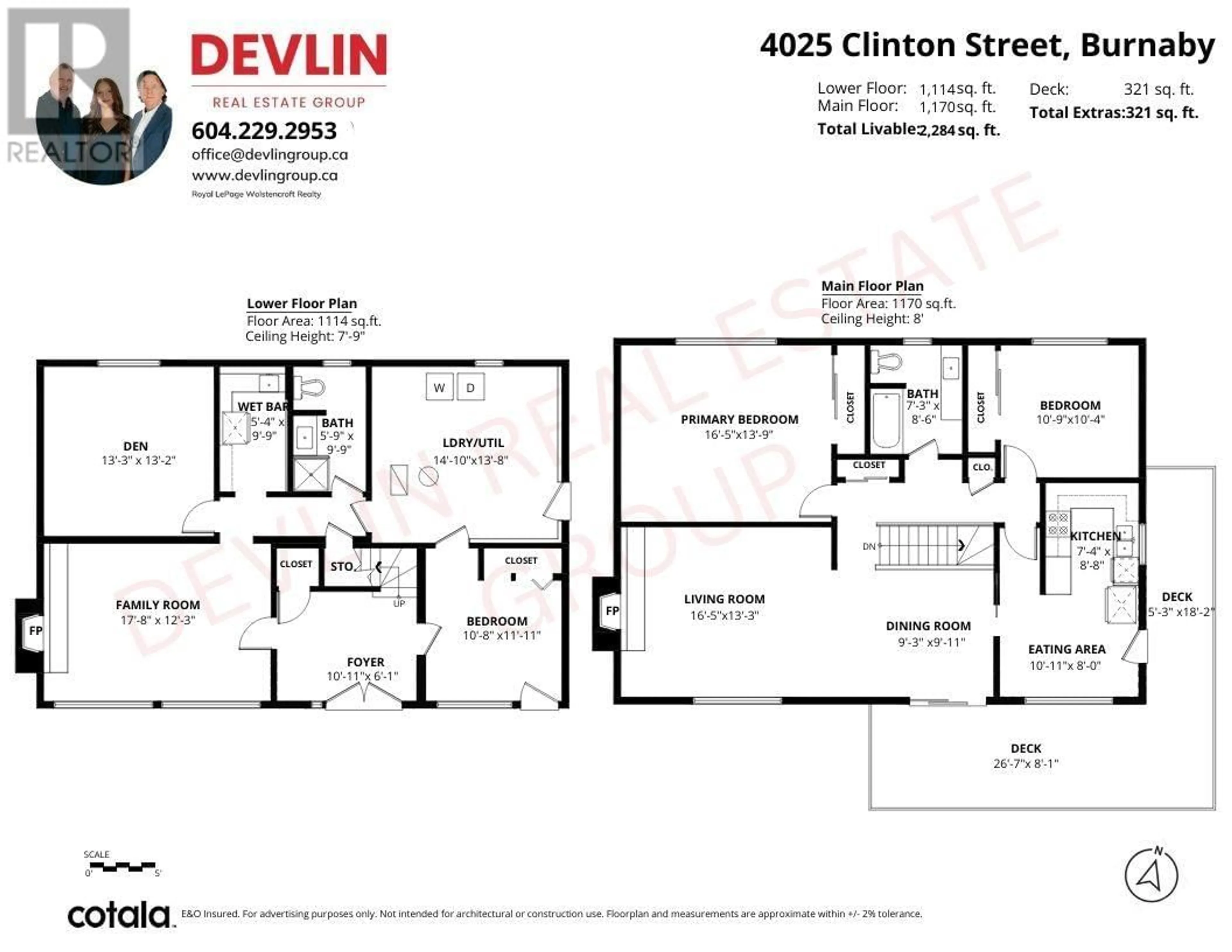 Floor plan for 4025 CLINTON STREET, Burnaby British Columbia V5J2K4