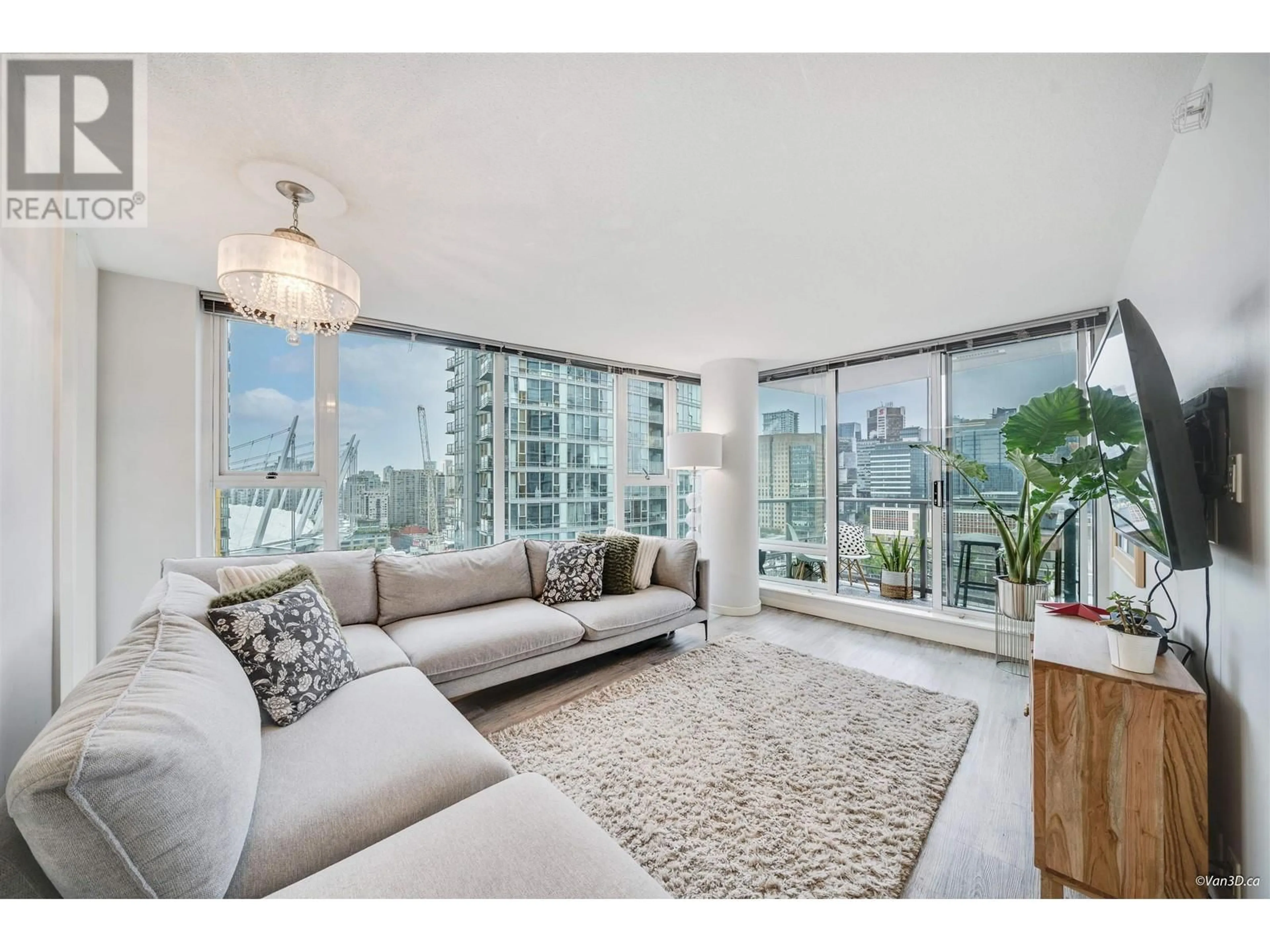 Living room, wood floors for 2208 131 REGIMENT SQUARE, Vancouver British Columbia V6B1X6