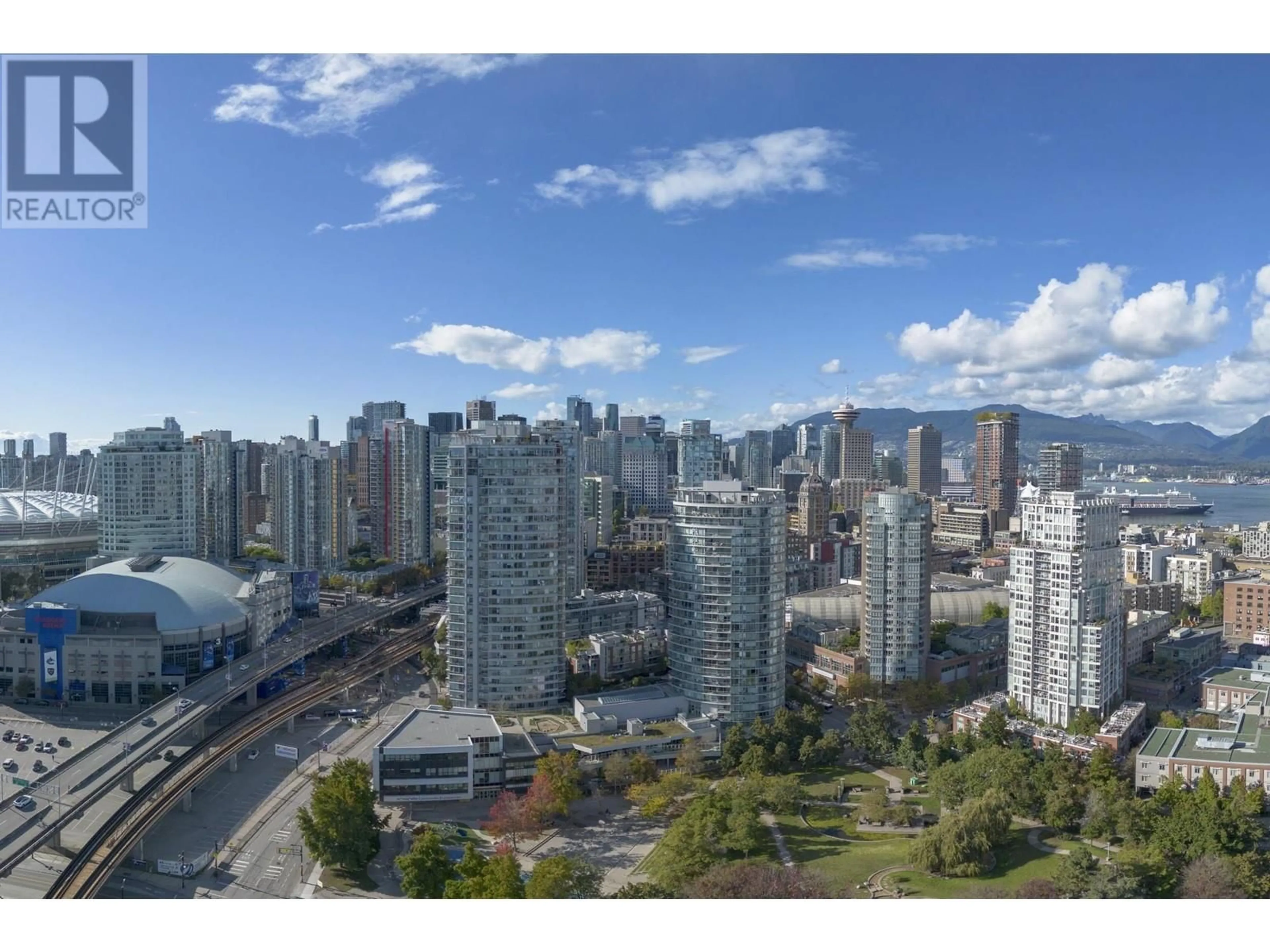 A pic from exterior of the house or condo, the view of city buildings for 1906 688 ABBOTT STREET, Vancouver British Columbia V6B0B9