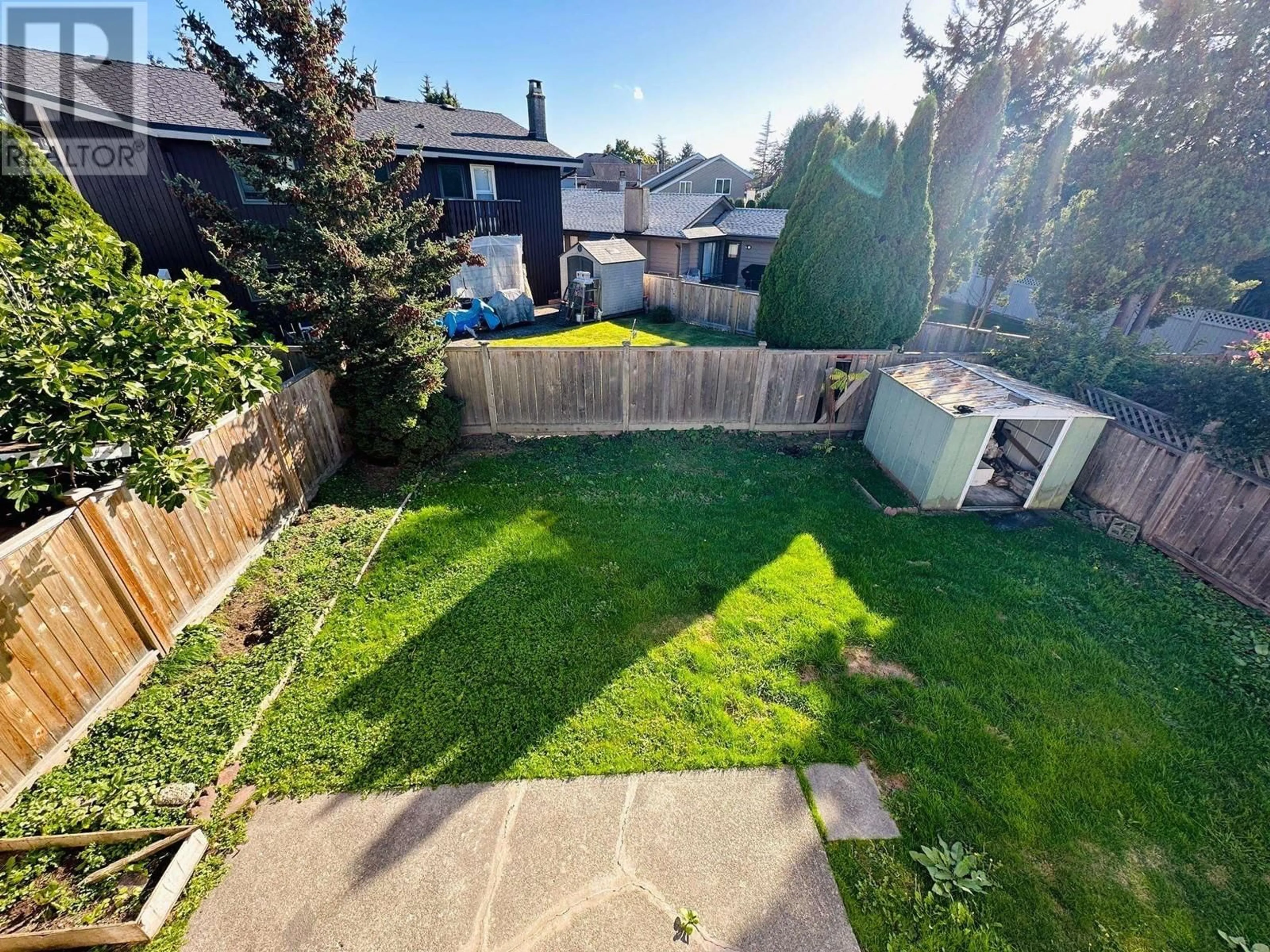 A pic from outside/outdoor area/front of a property/back of a property/a pic from drone, street for 8680 CITADEL CRESCENT, Richmond British Columbia V7C4T3