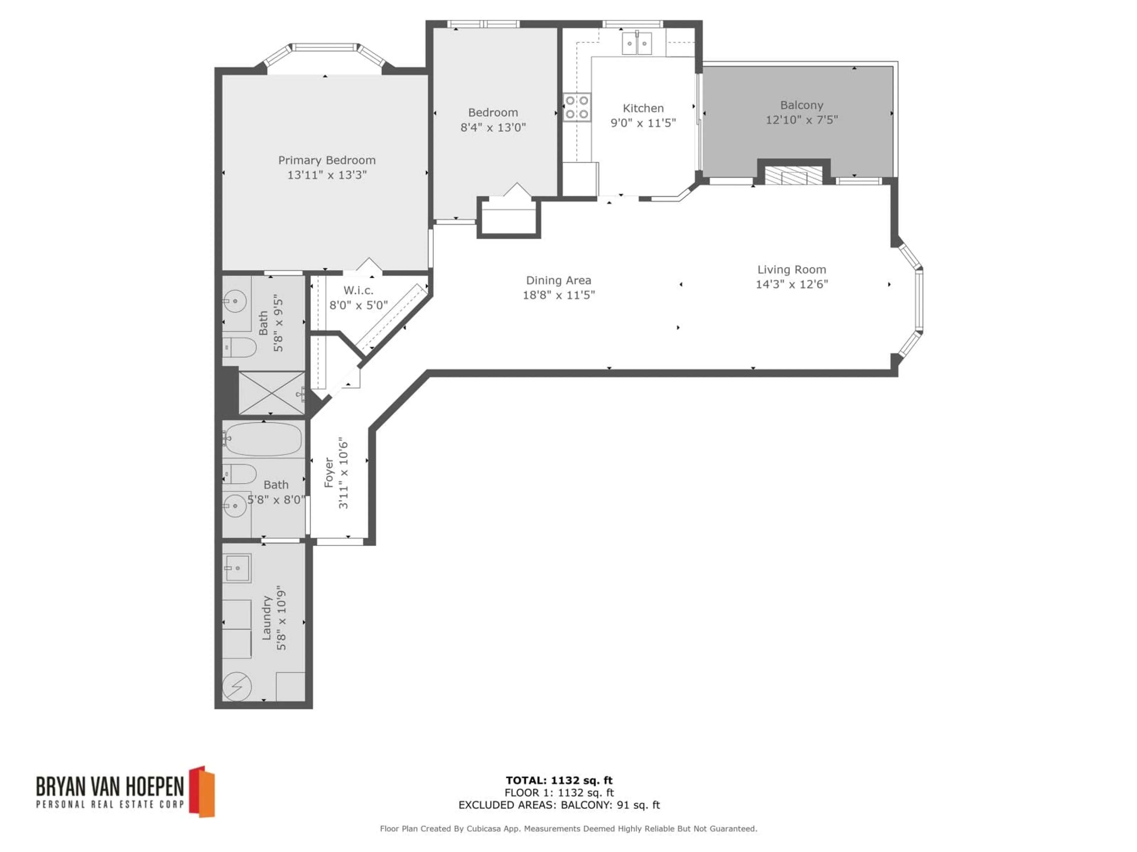 Floor plan for 307 46693 YALE ROAD, Chilliwack British Columbia V2P7Z4