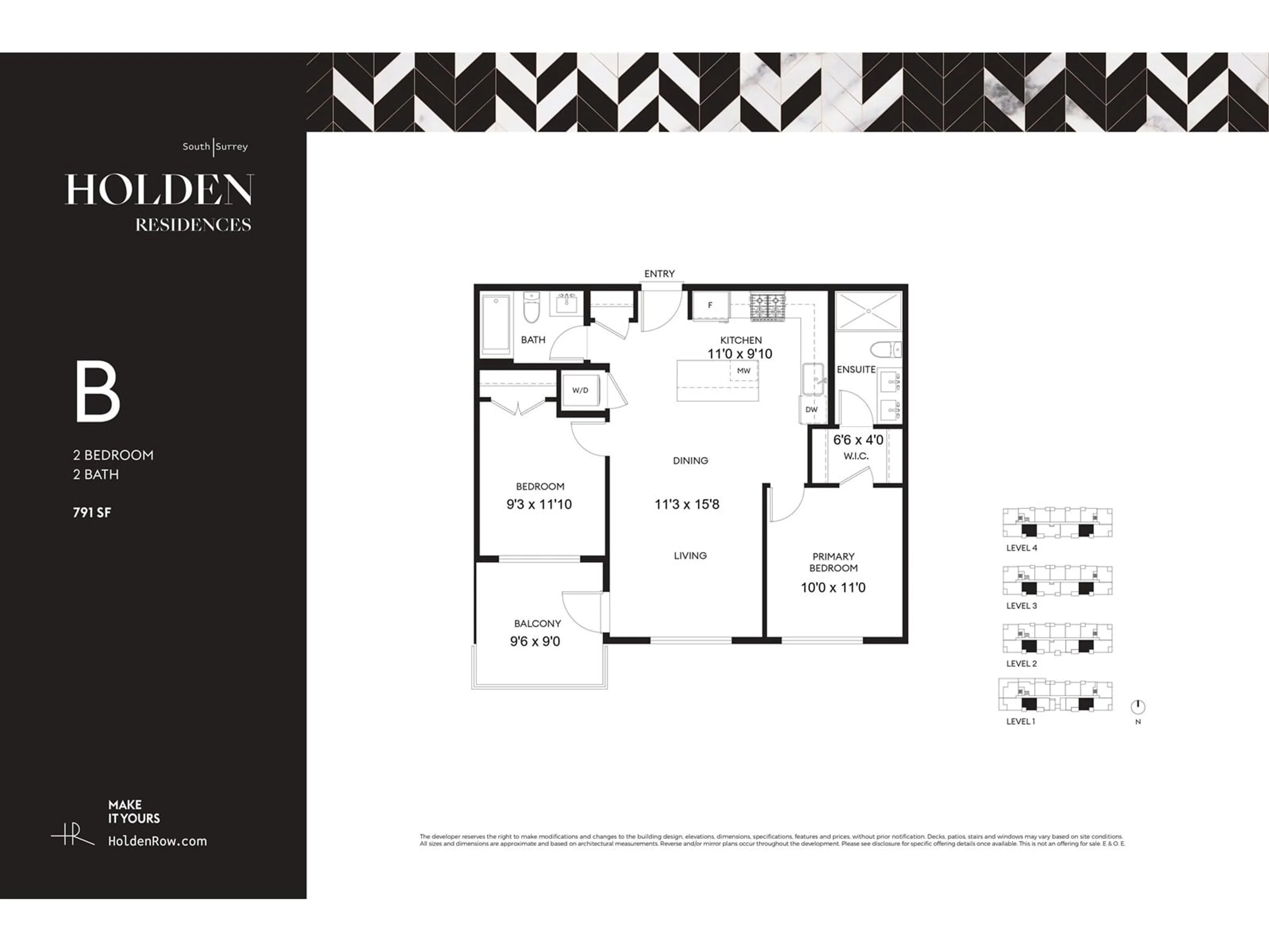 Floor plan for 203 2425 166 STREET, Surrey British Columbia V3S0B8